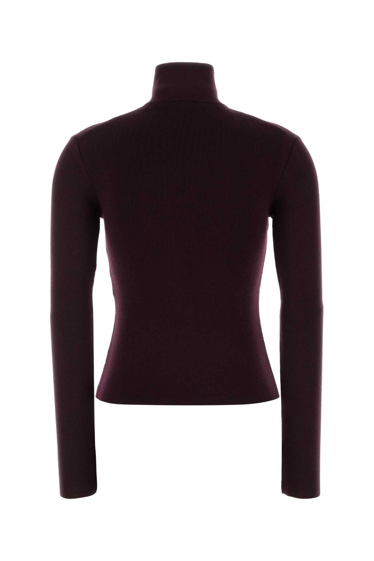 COURREGÈS Zipped Mockneck Sweater