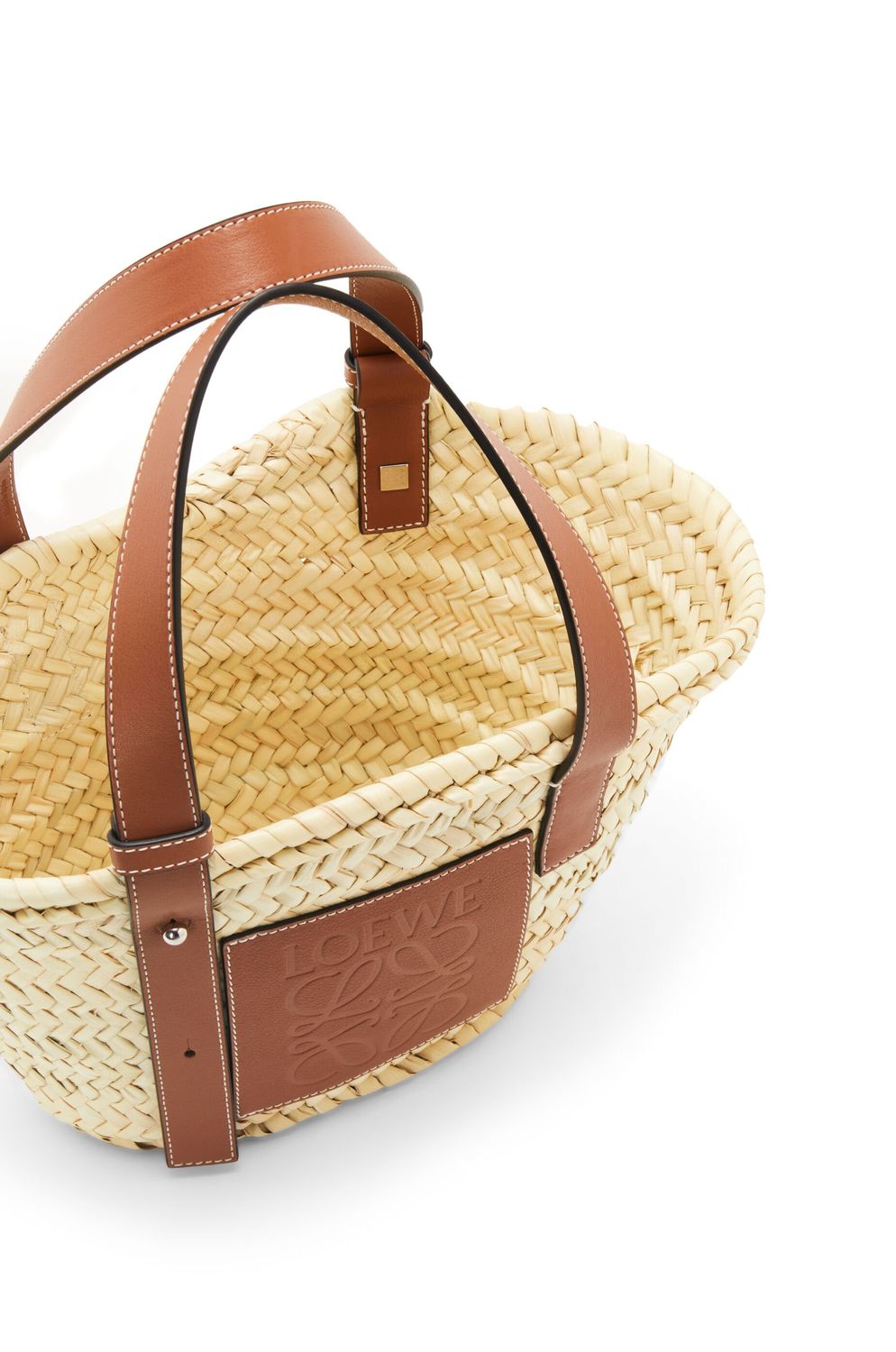 LOEWE Mini Basket Handbag - Dimensions: 20x31.5x18.5cm
