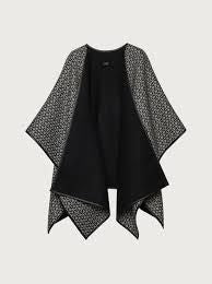 Ferragamo Elegant Hook Cape for Women - FW25 Collection