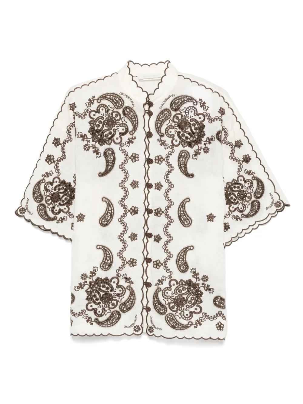 ZIMMERMANN Ascension Shirt - Women's Regular Fit