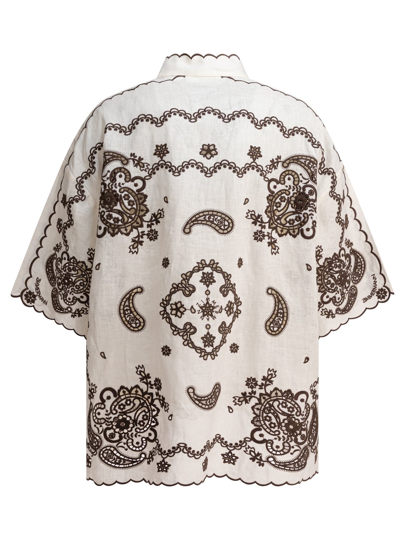 ZIMMERMANN Embroidered Women's Shirt