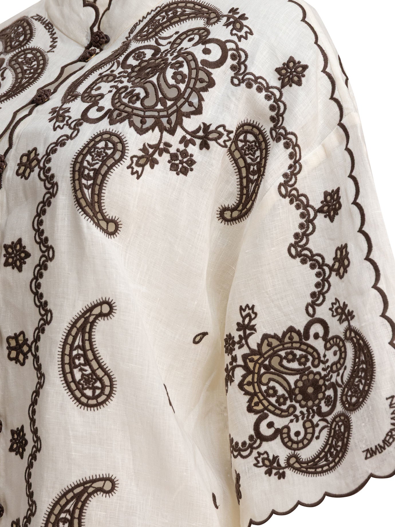ZIMMERMANN Embroidered Women's Shirt