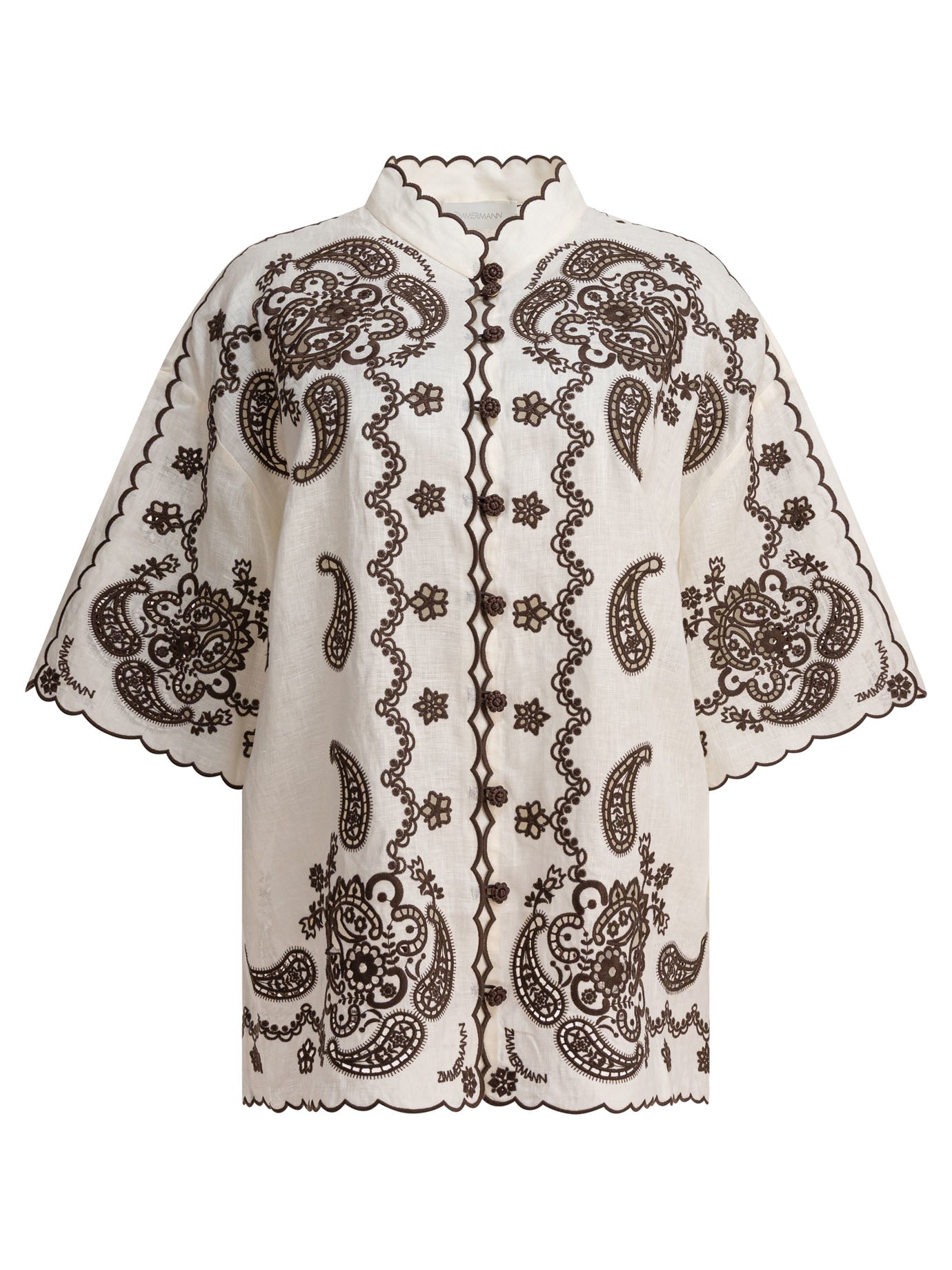ZIMMERMANN Embroidered Women's Shirt