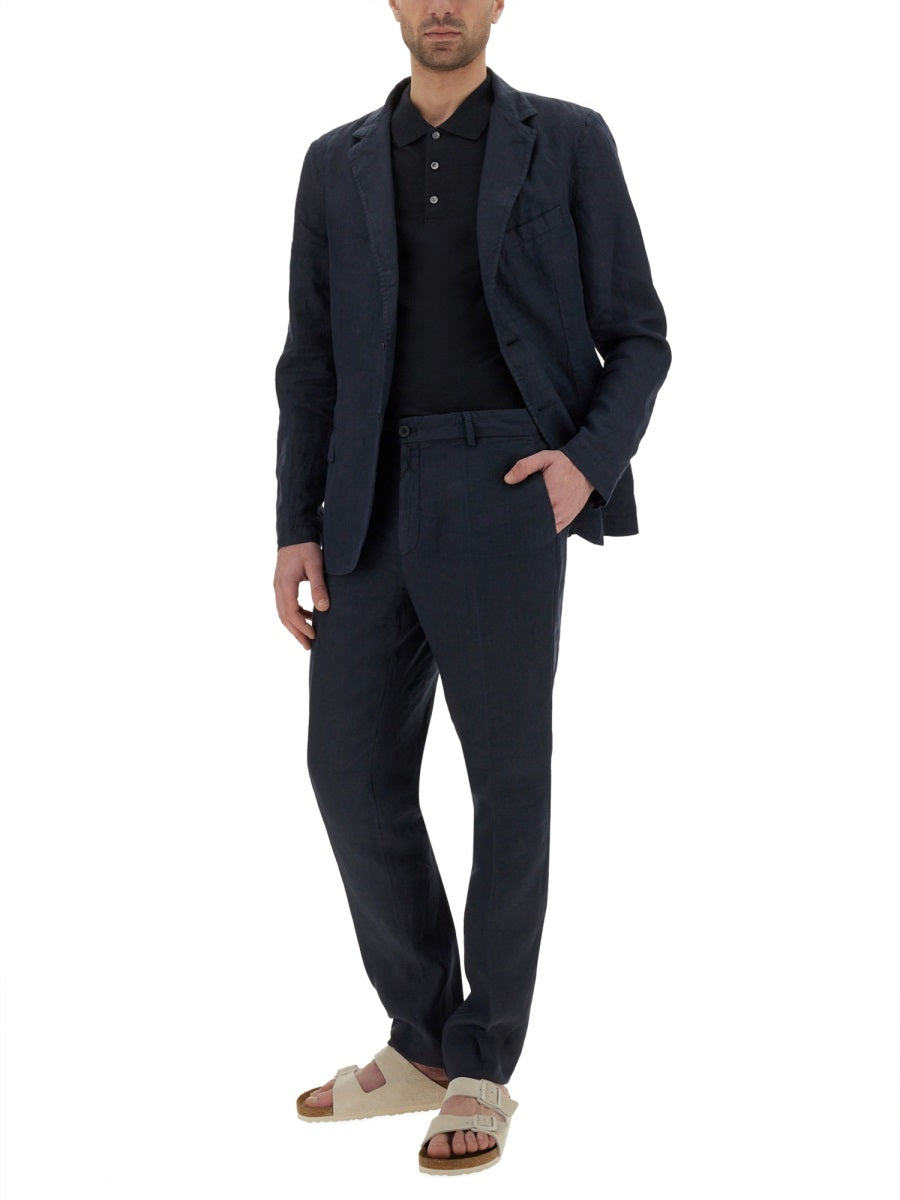 120% LINO Single-Breasted Dress - Size 50