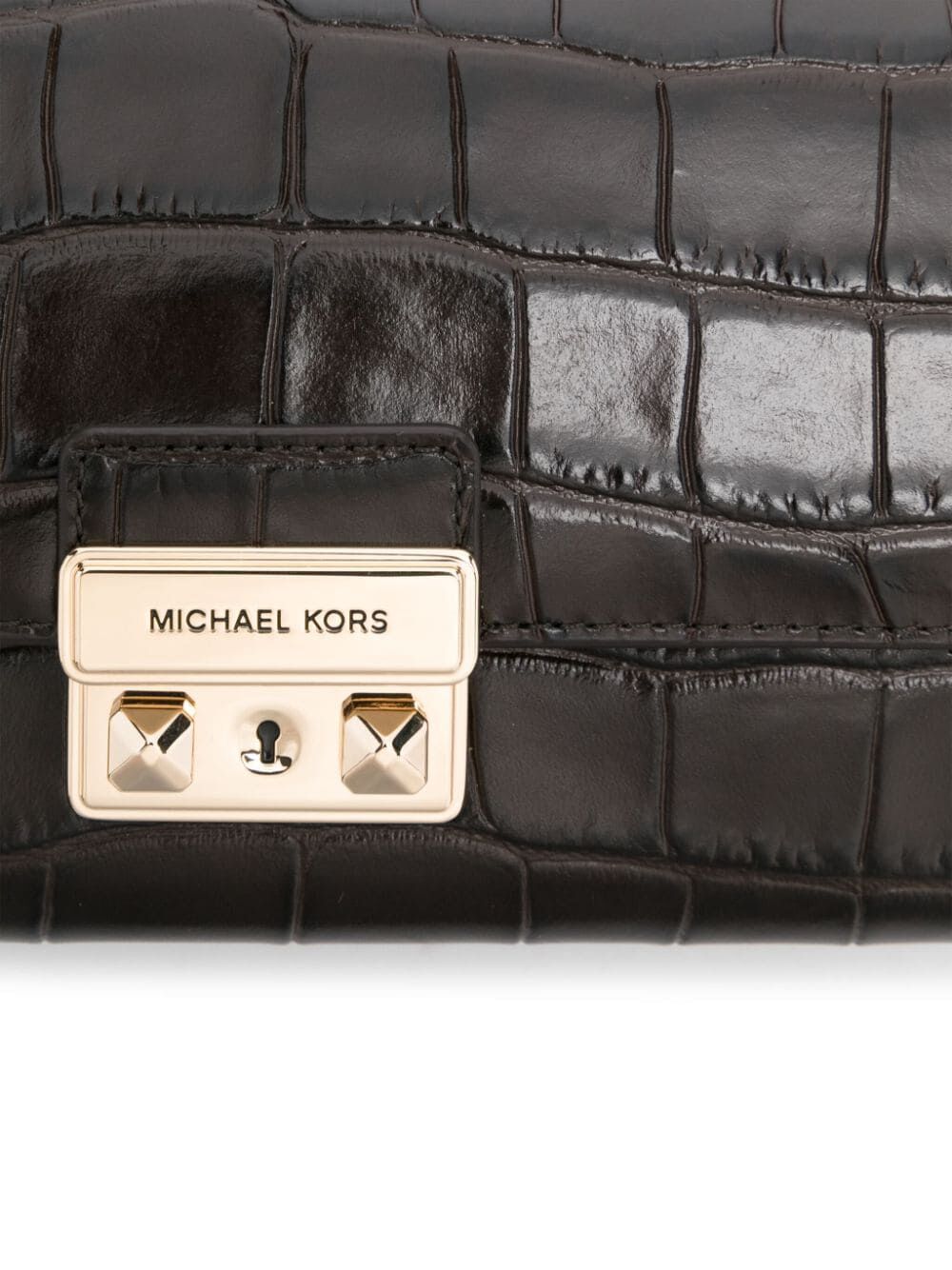 MICHAEL MICHAEL KORS Large Pebble Leather Crossbody Wallet