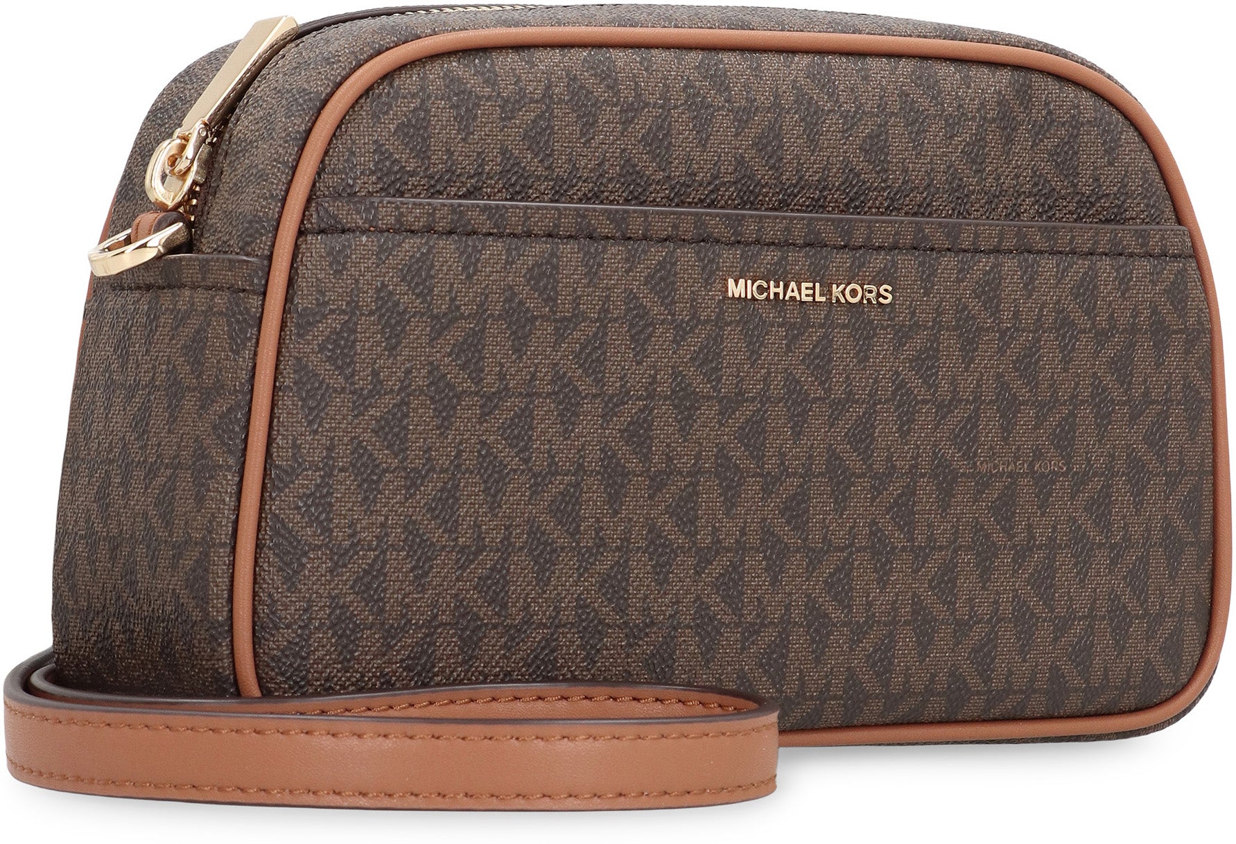 MICHAEL MICHAEL KORS Jet Set Coated Canvas Mini Camera Handbag