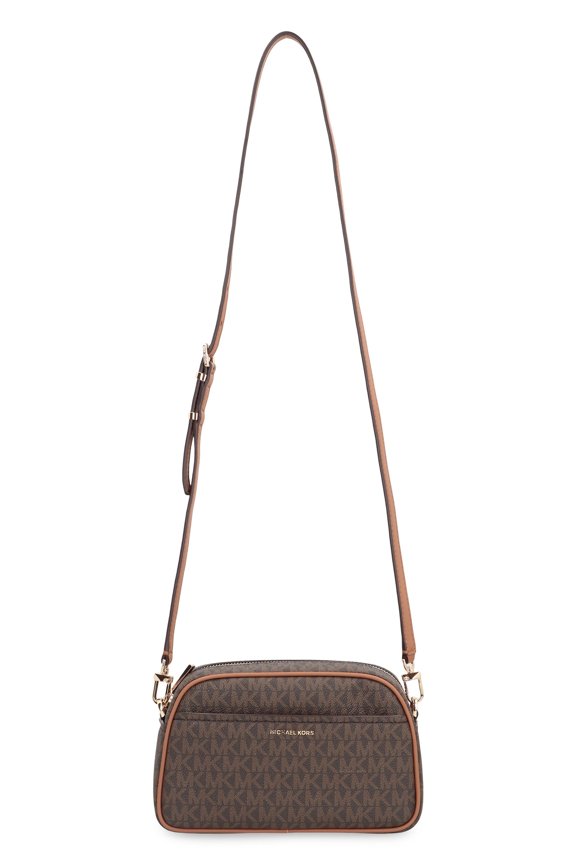 MICHAEL MICHAEL KORS Jet Set Coated Canvas Mini Camera Handbag