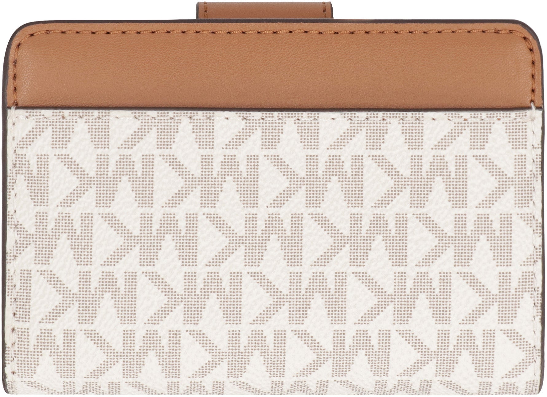 MICHAEL MICHAEL KORS Mini Coated Canvas Wallet with Snap Closure
