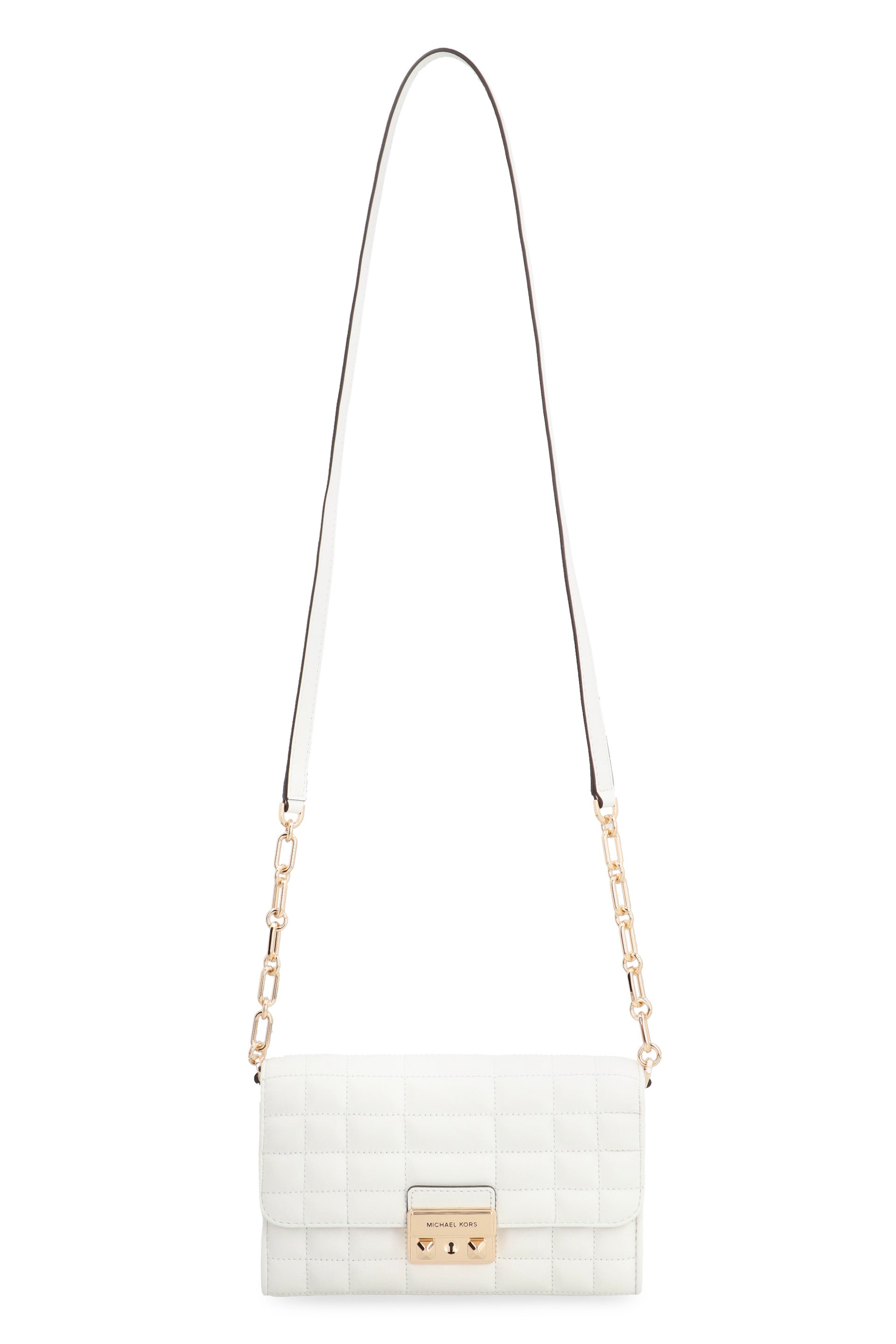 MICHAEL MICHAEL KORS Quilted Leather Mini Wallet on Chain