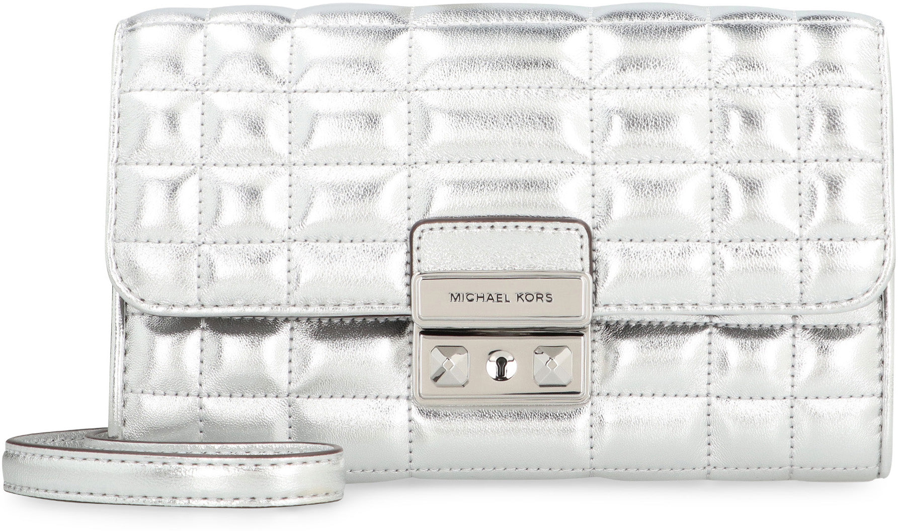 MICHAEL MICHAEL KORS Tribeca Mini Leather Wallet on Chain