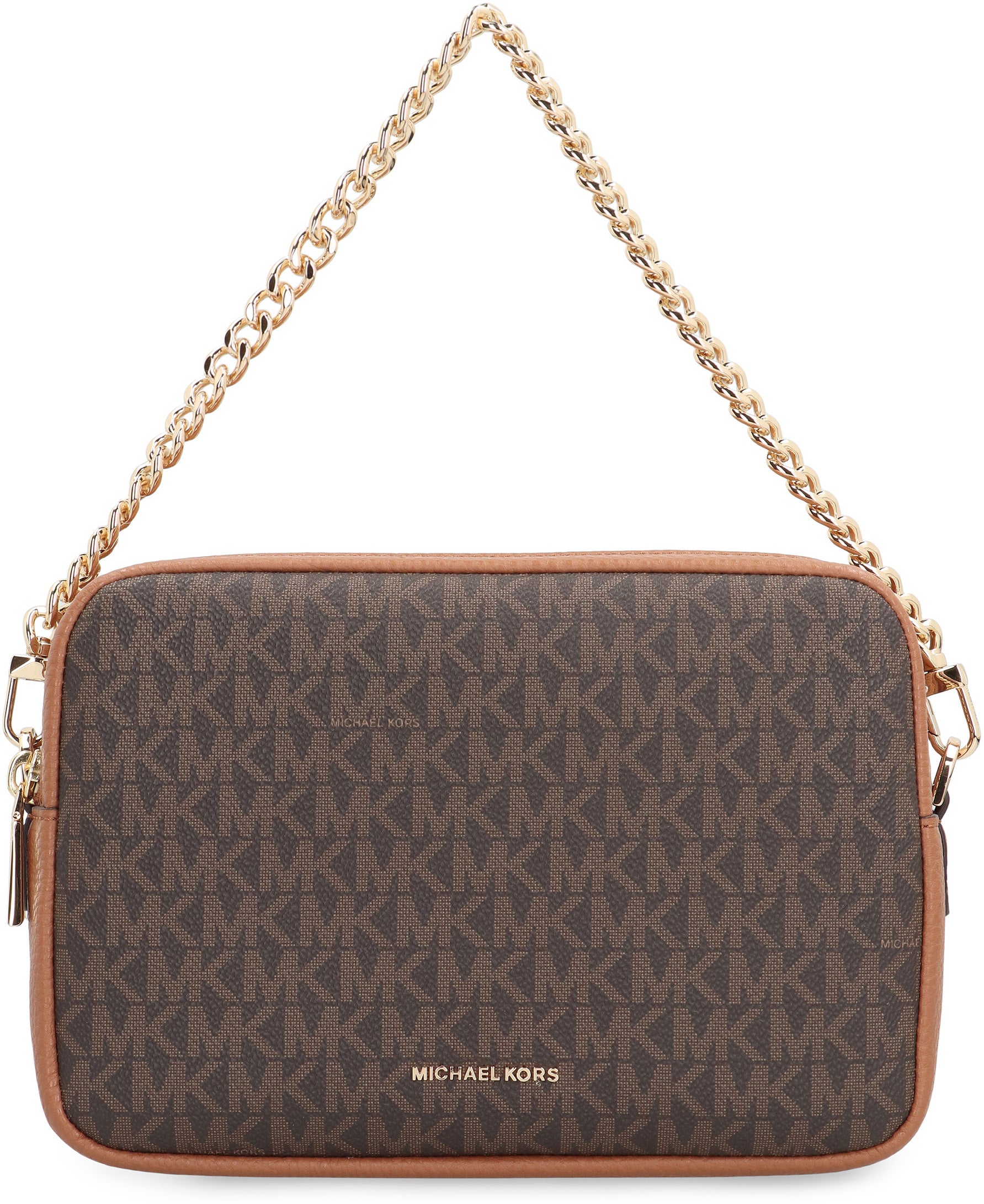 MICHAEL MICHAEL KORS Mini Camera Handbag with Logo Print