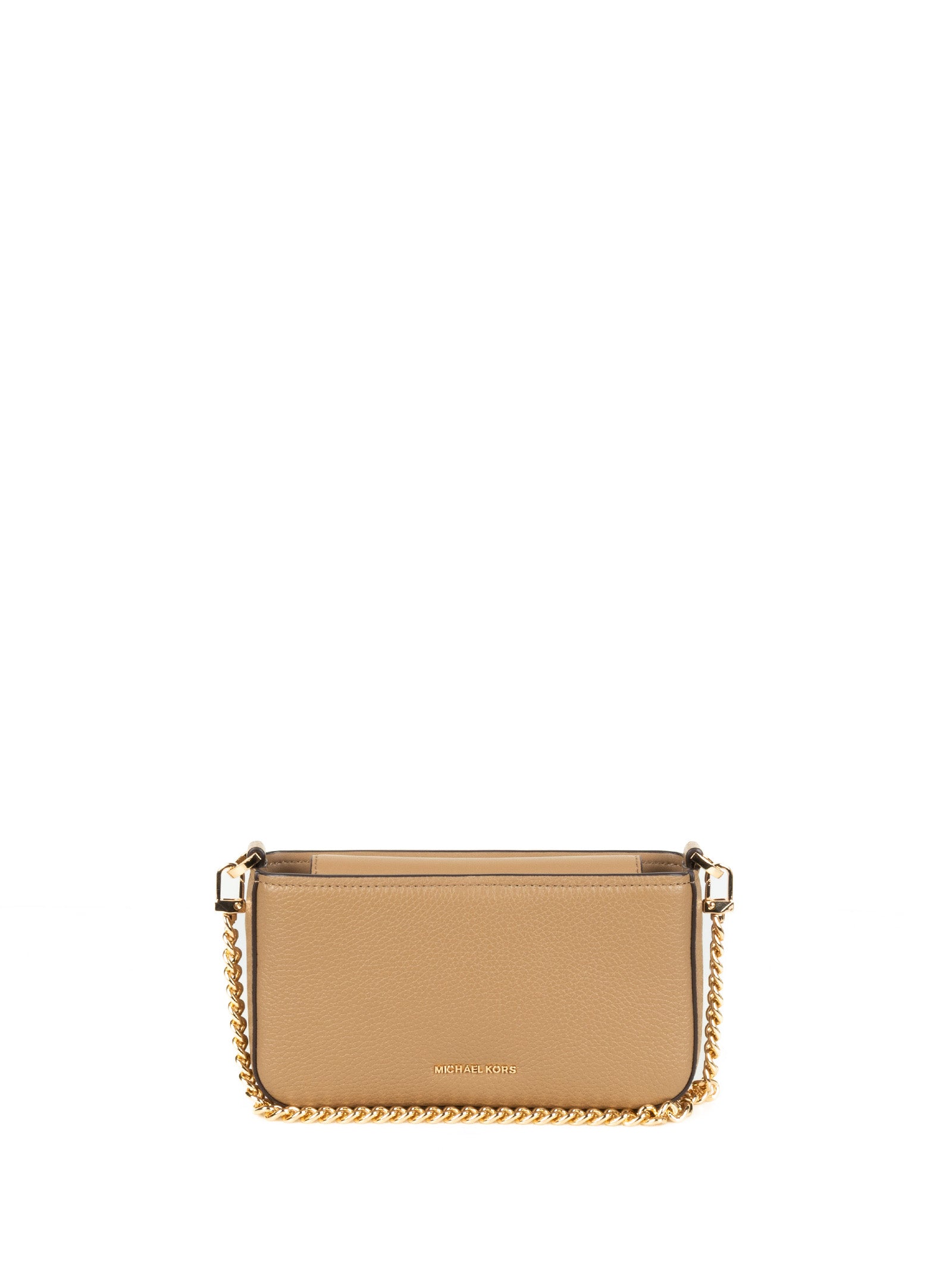 MICHAEL KORS Mini Convertible Clutch in Pebbled Leather