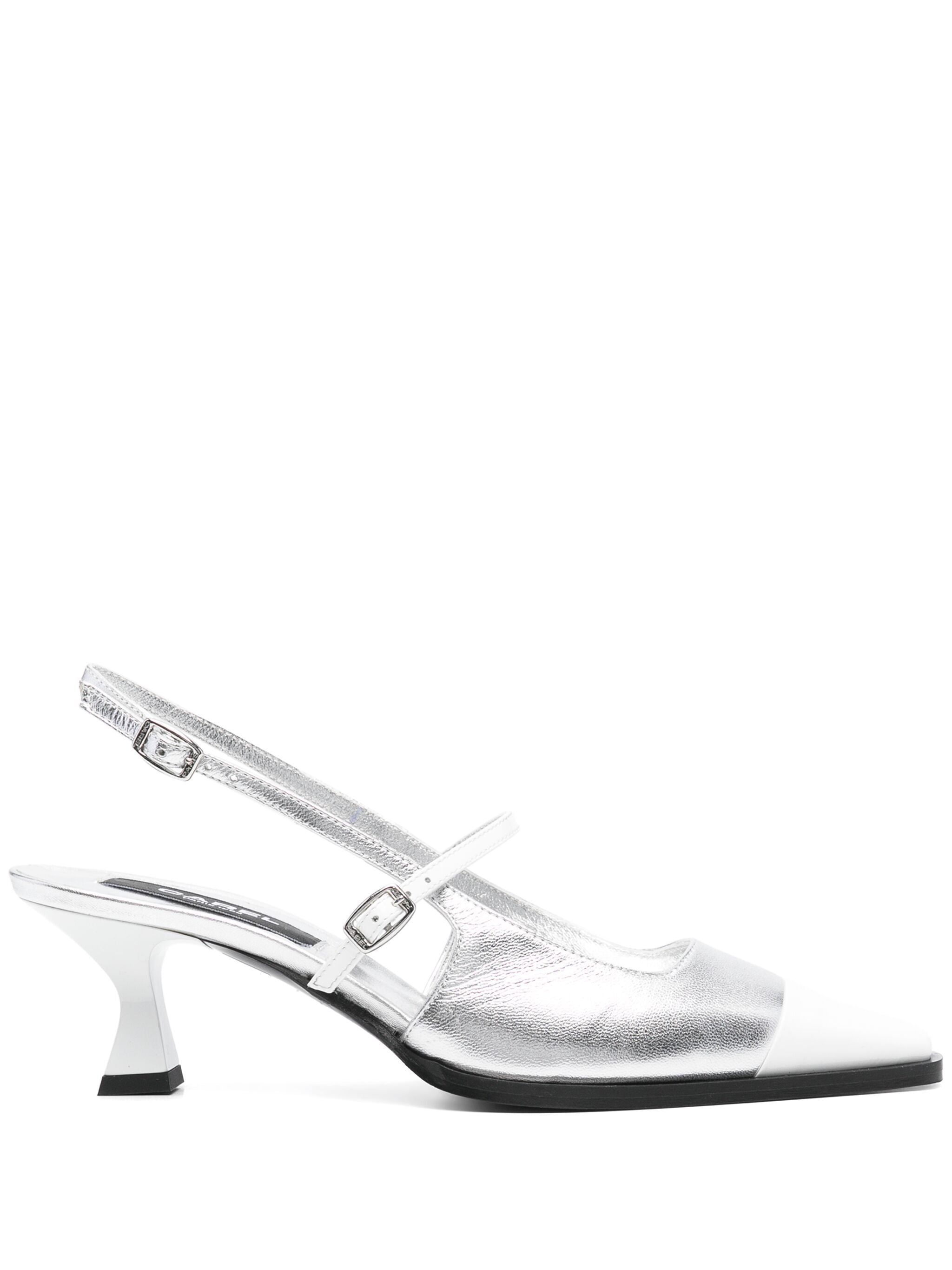 CAREL PARIS Cecile Metallic Sandals for Women