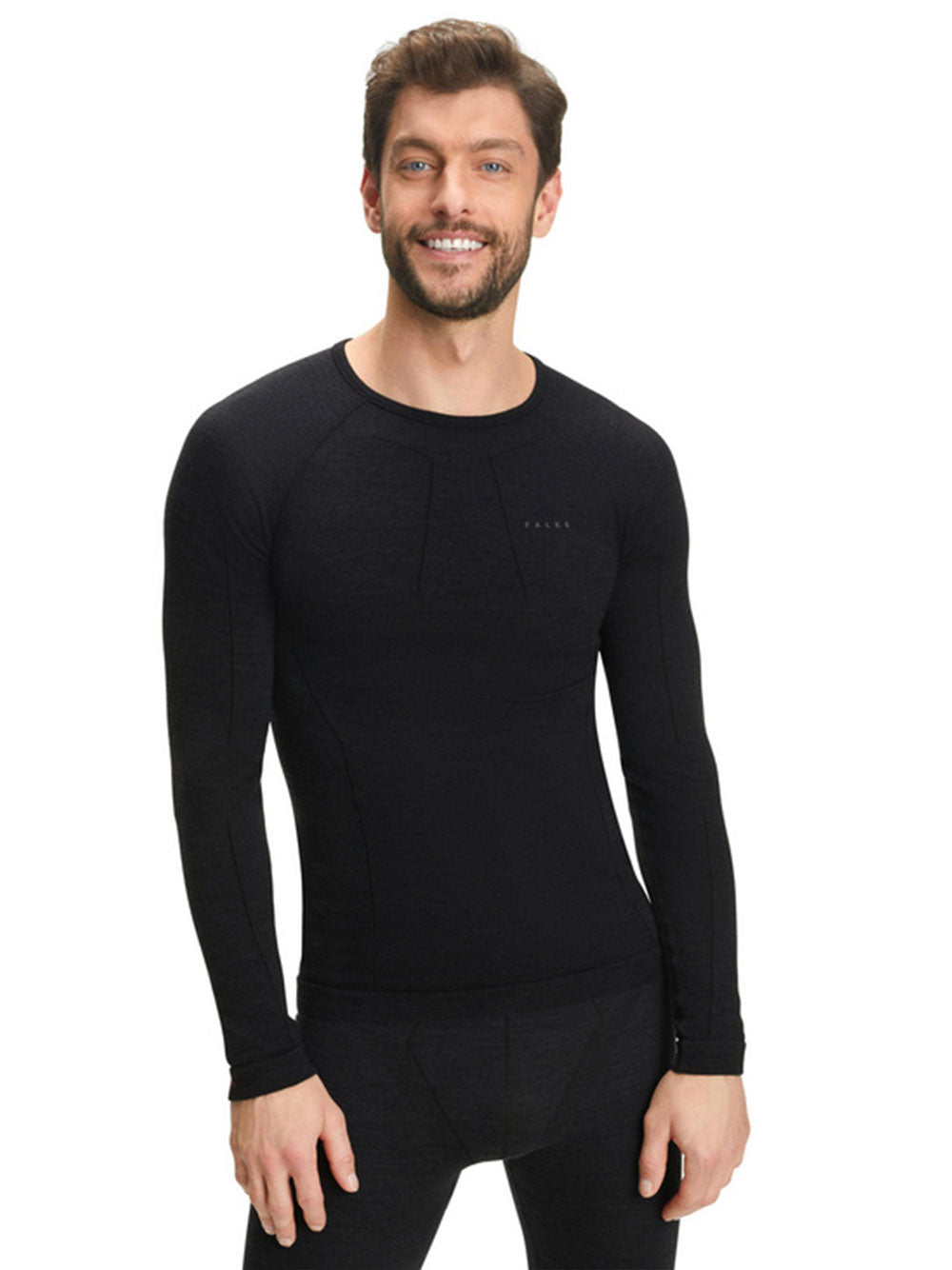 FALKE Premium Wool Long Sleeve Shirt for Men