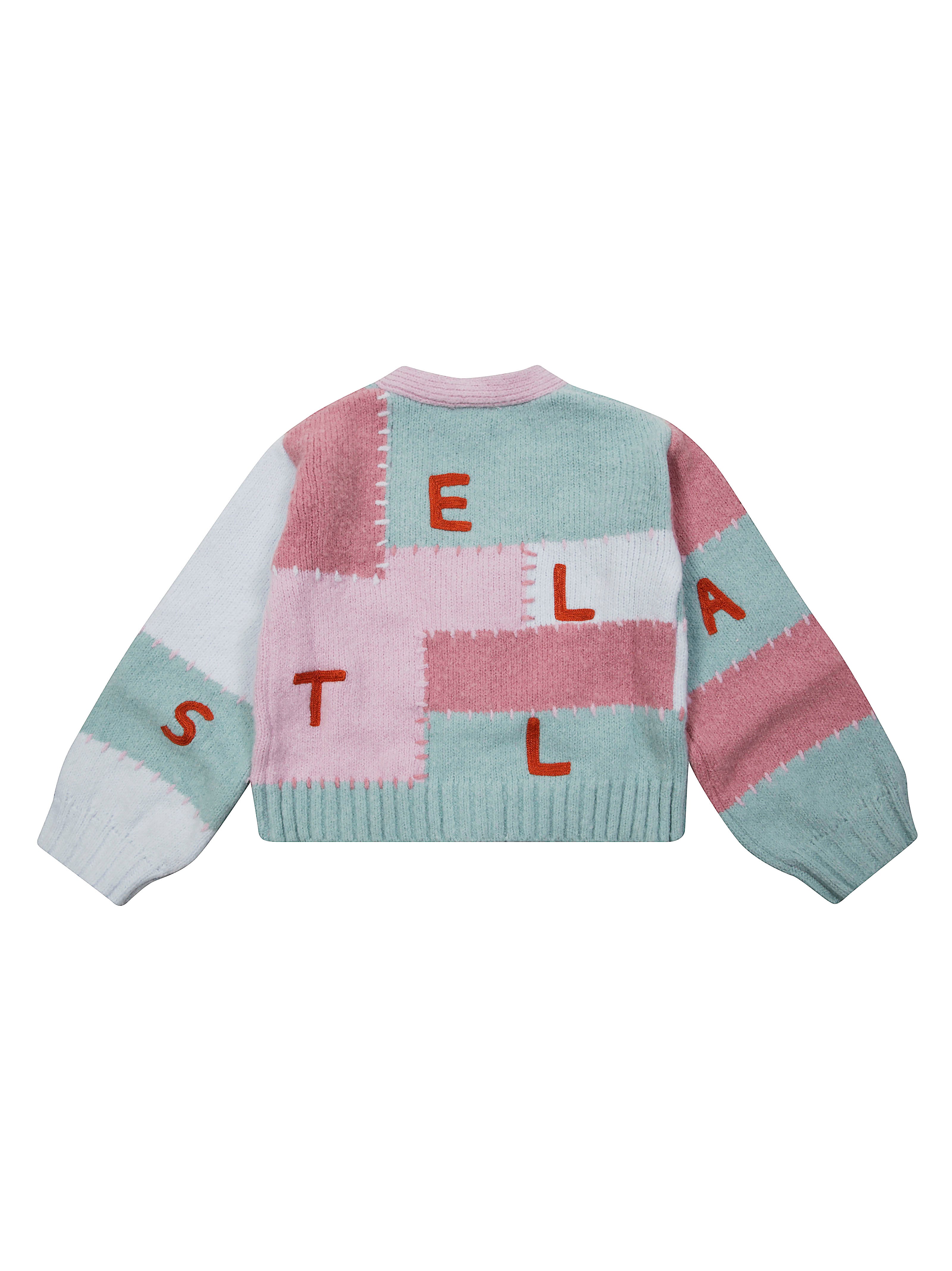 STELLA MC CARTNEY JUNIOR Mini Color Block Cardigan