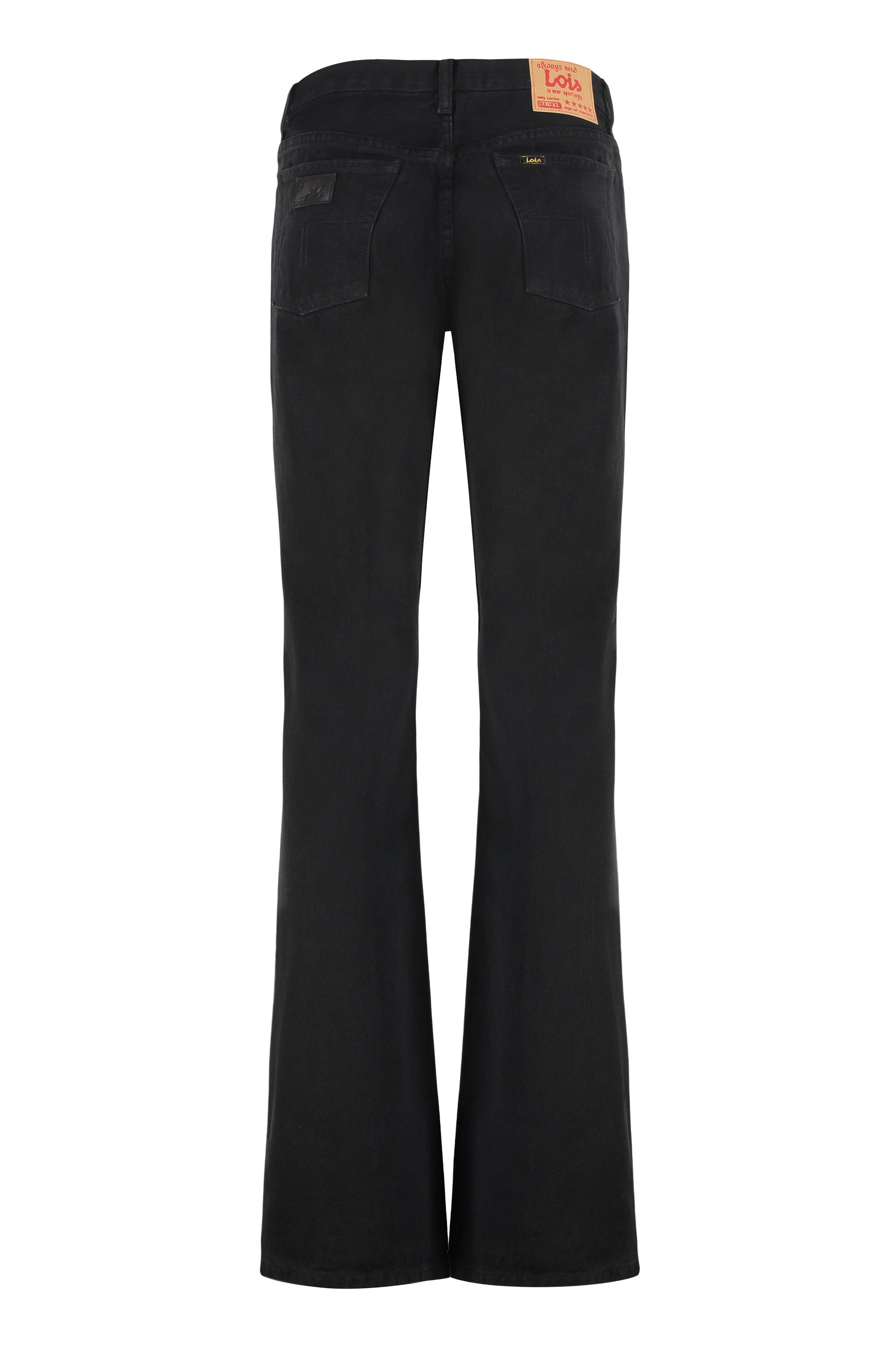 LOIS JEANS High-Rise Flared Boot Jeans