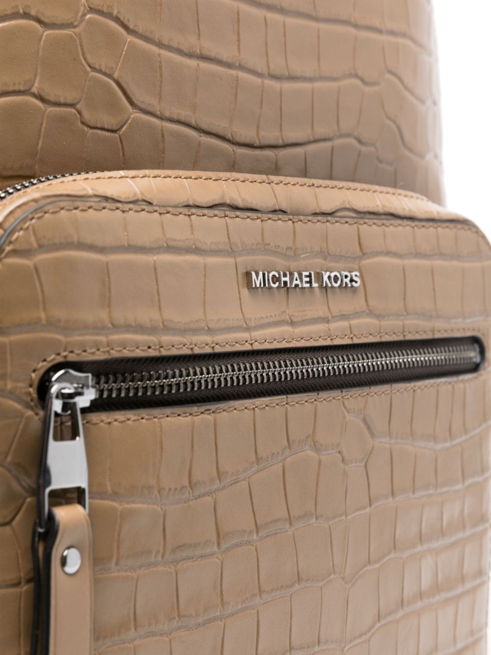 MICHAEL KORS Stylish Leather Computer Hudson Backpack