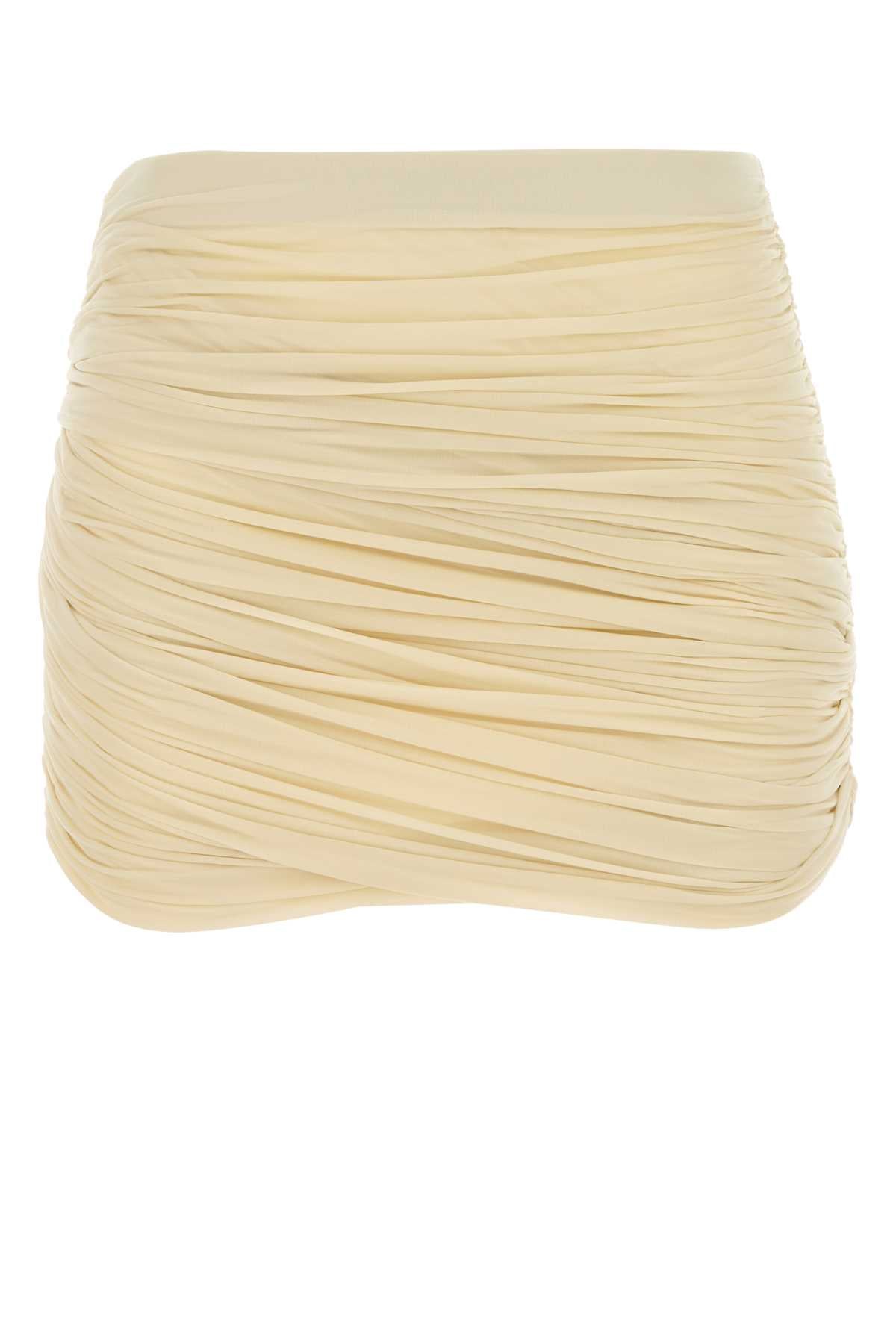 MAGDA BUTRYM Stretch Cupro Mini Skirt
