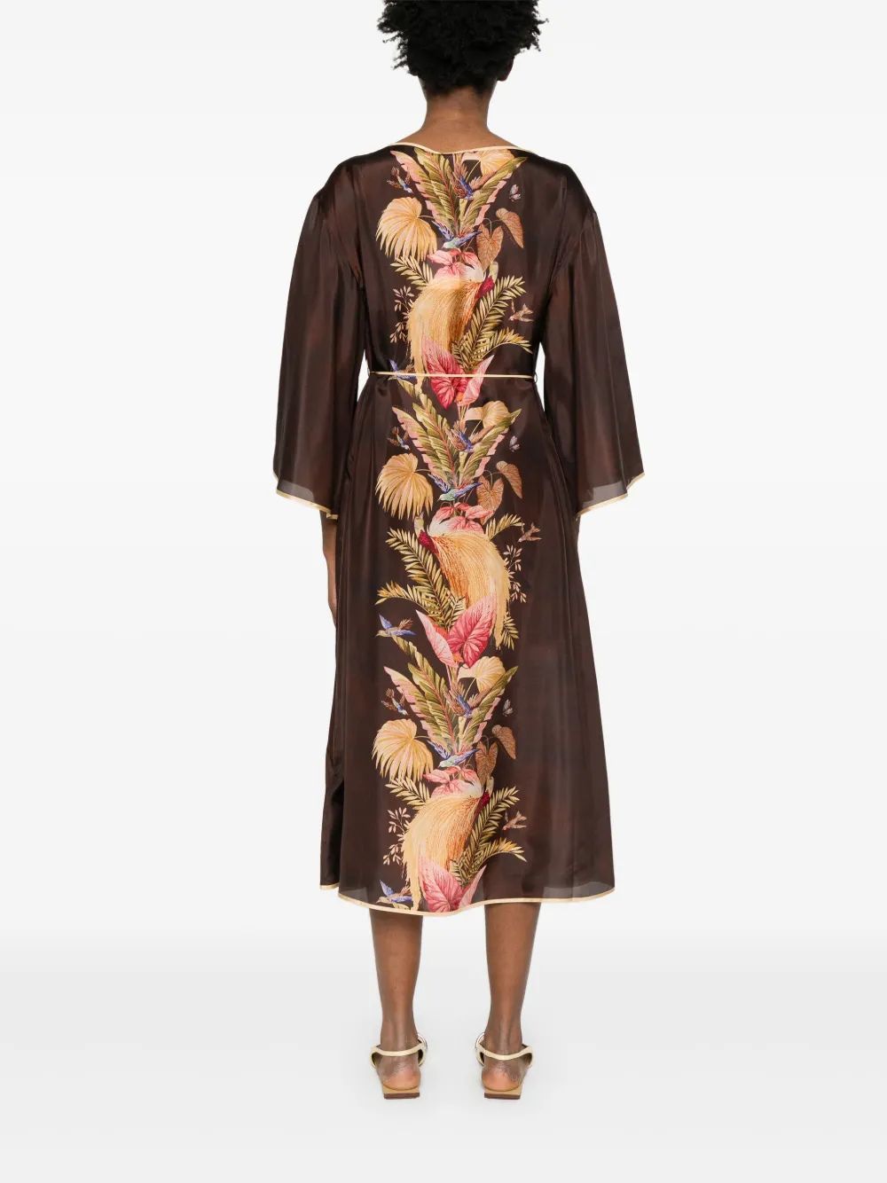 ZIMMERMANN Elegant Silk Mini Dress for Women - FW25 Collection