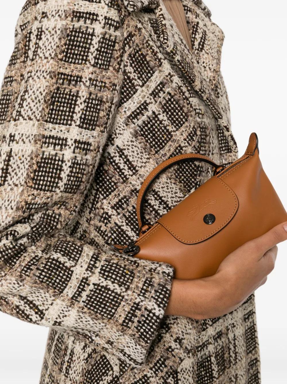 LONGCHAMP Embossed-Logo Mini Handbag