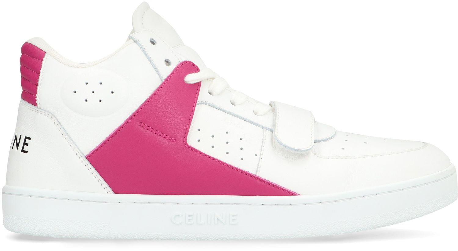 CELINE Leather Mid-Top Sneakers for Women