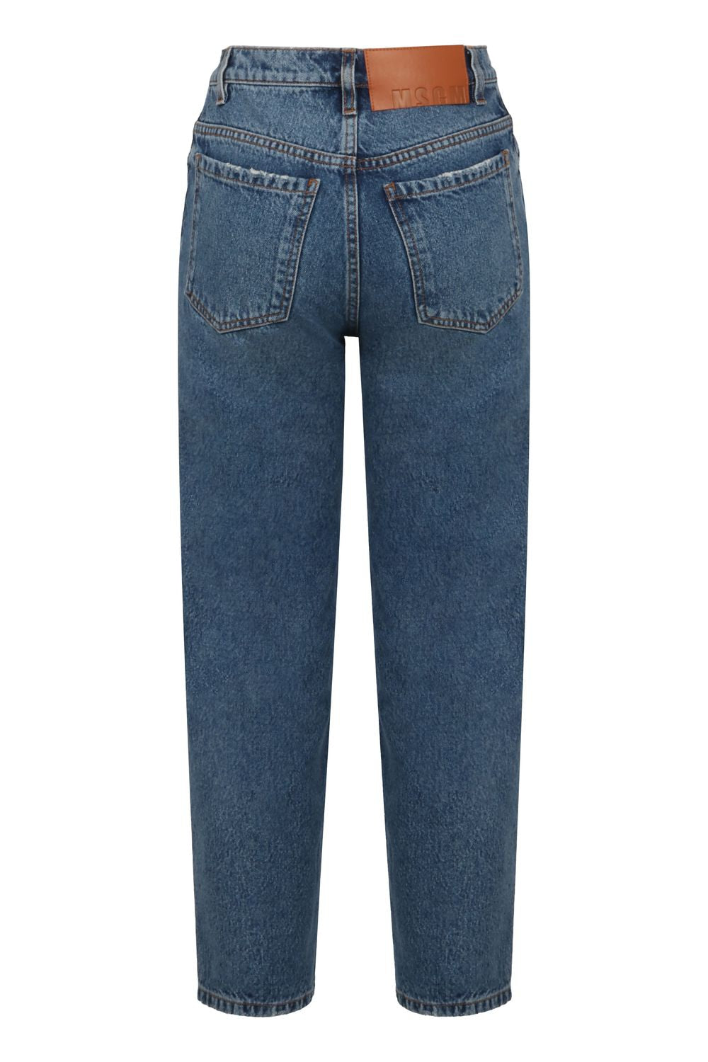 MSGM 5-Pocket Straight-Leg Jeans for Women