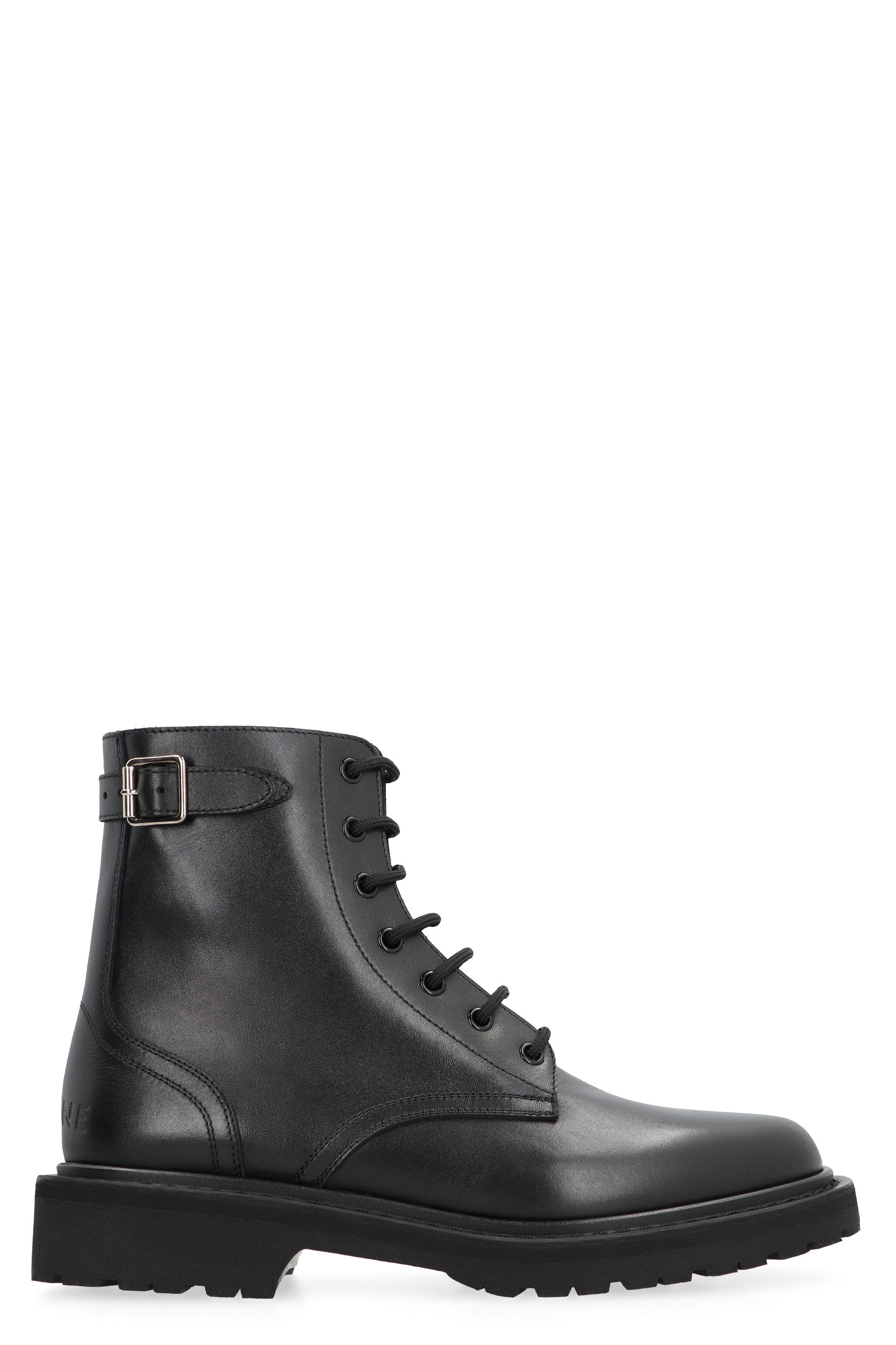 CELINE Ranger Leather Lace-Up Boots - FW24