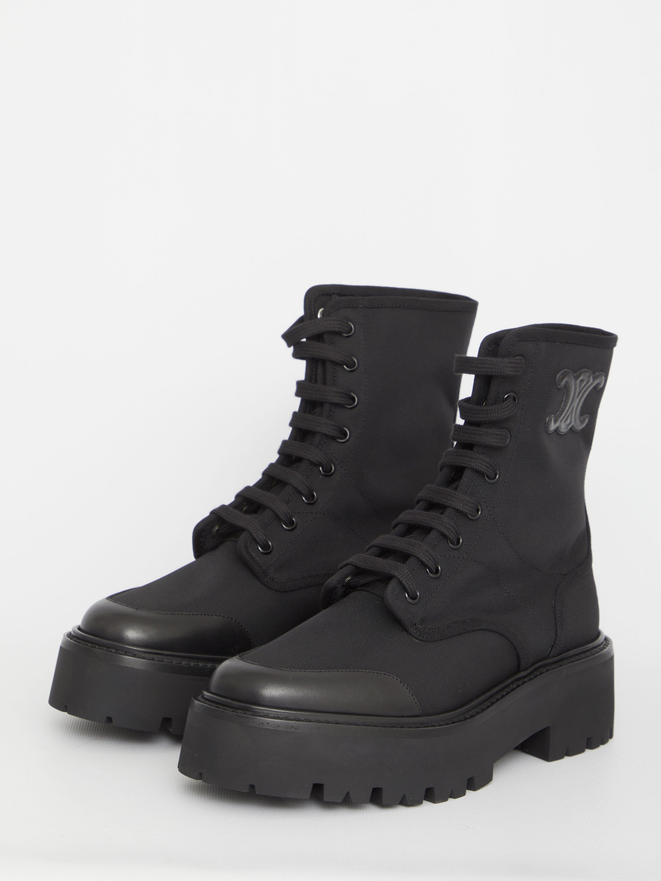 CELINE Lace-Up Boots - Women's Size IT