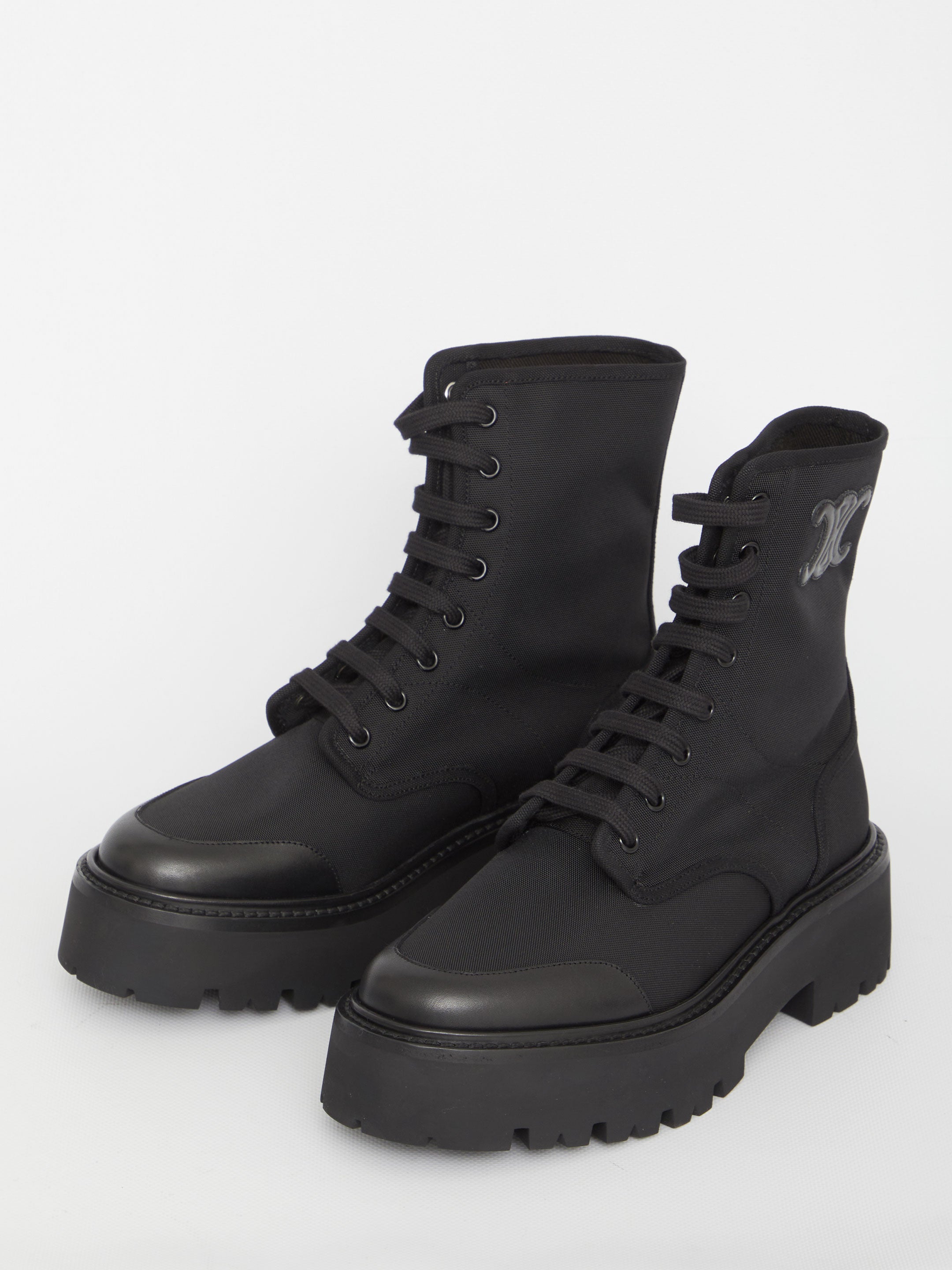 CELINE Lace-Up Boots - Women's Size IT