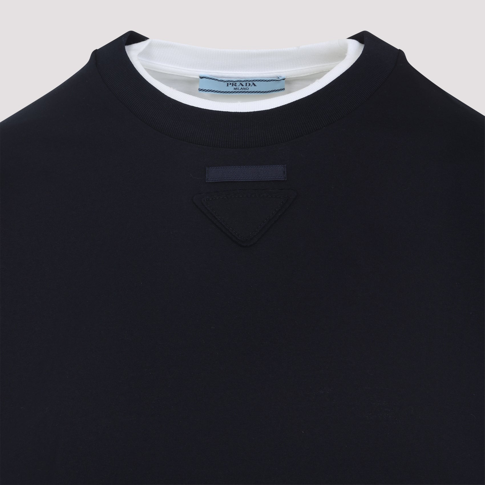 PRADA Cotton T-Shirt for Women - FW25 Collection