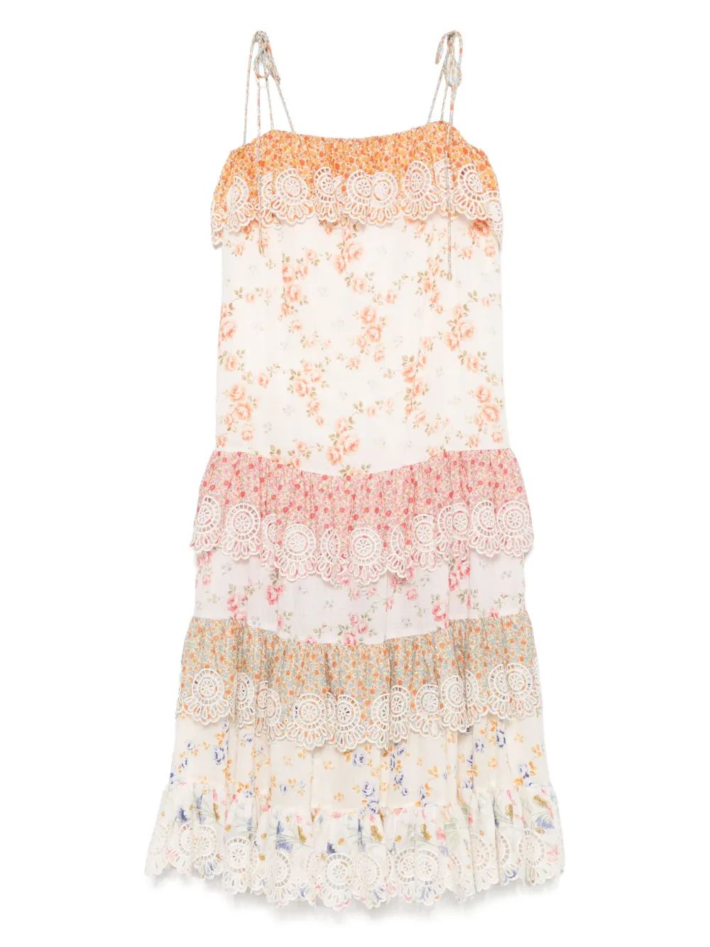 ZIMMERMANN Floral-Print Midi Dress