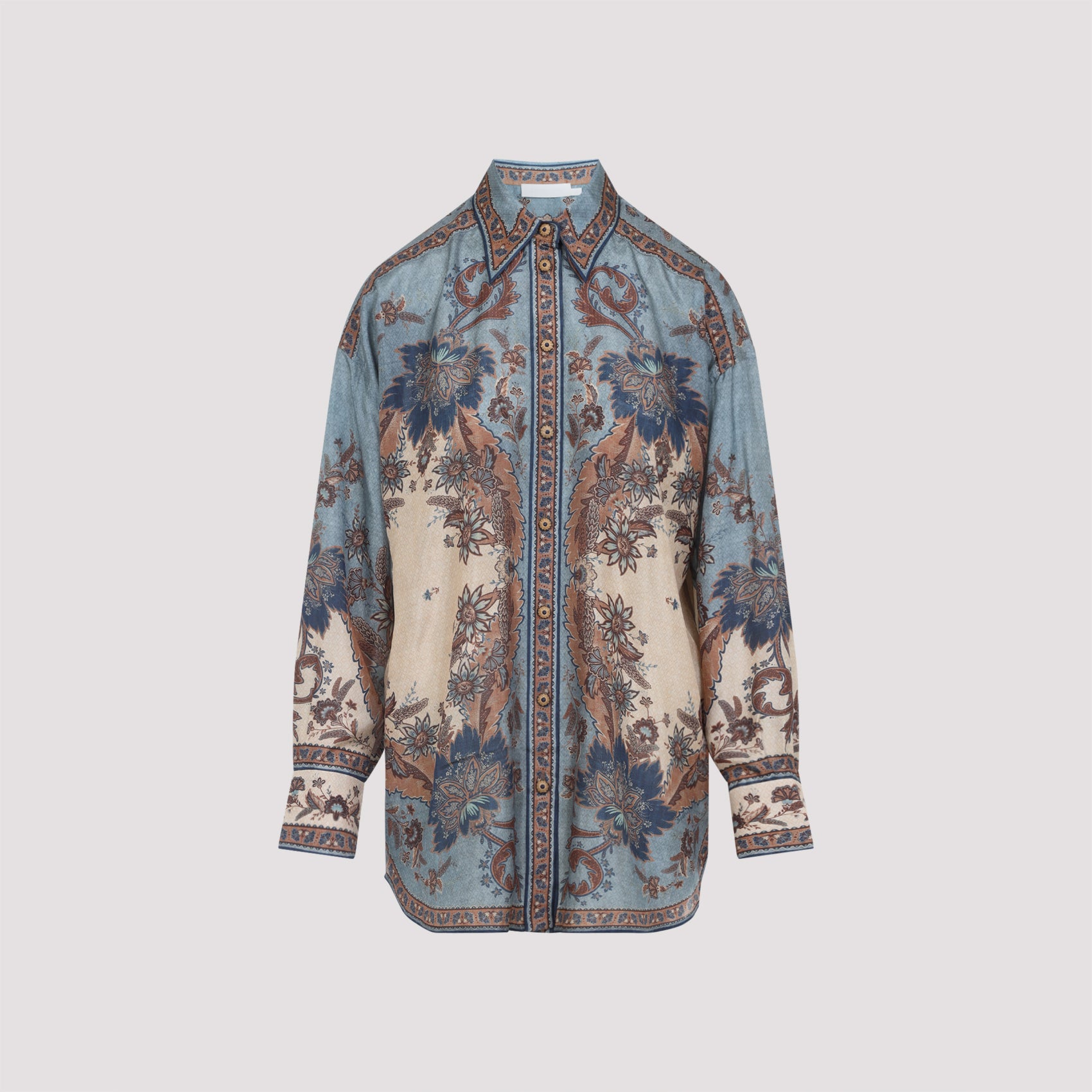 ZIMMERMANN Ascension Silk Shirt