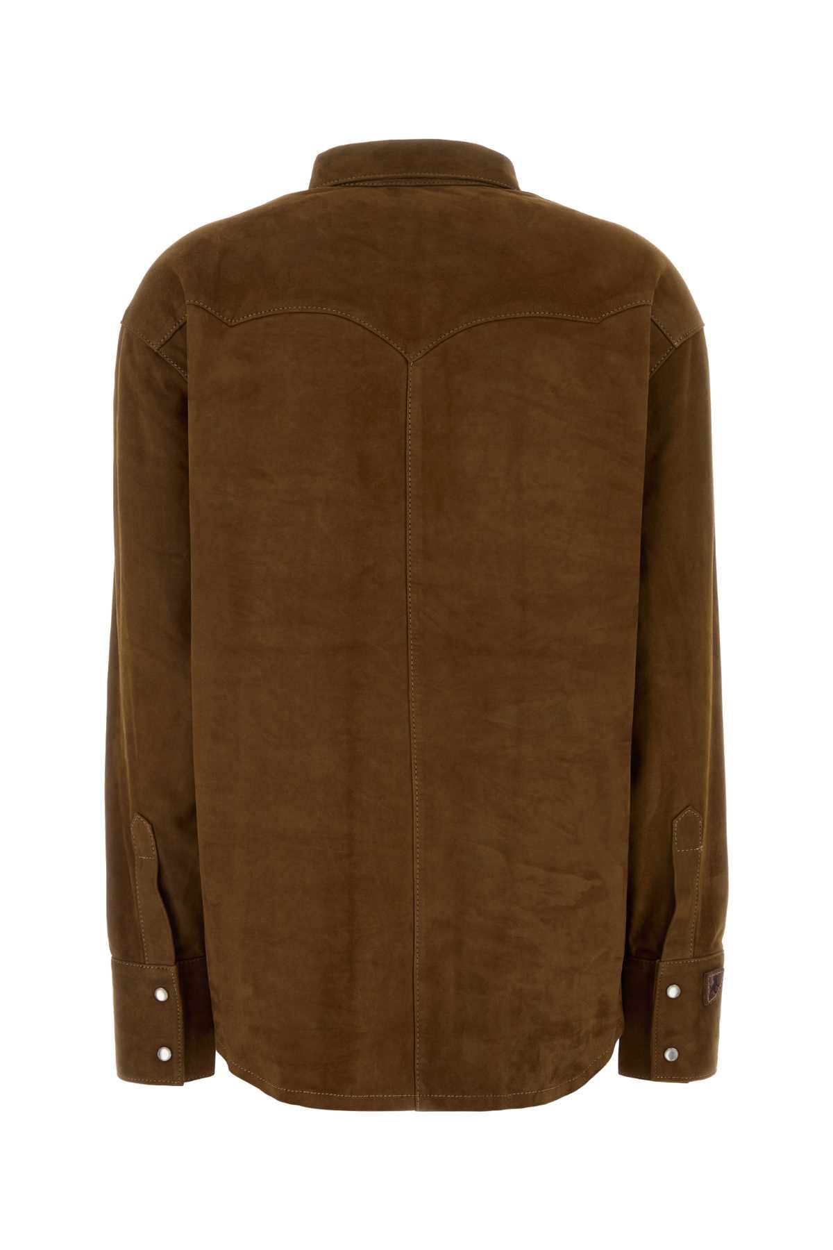 LOIS Suede Pocket Shirt - Women’s Outerwear