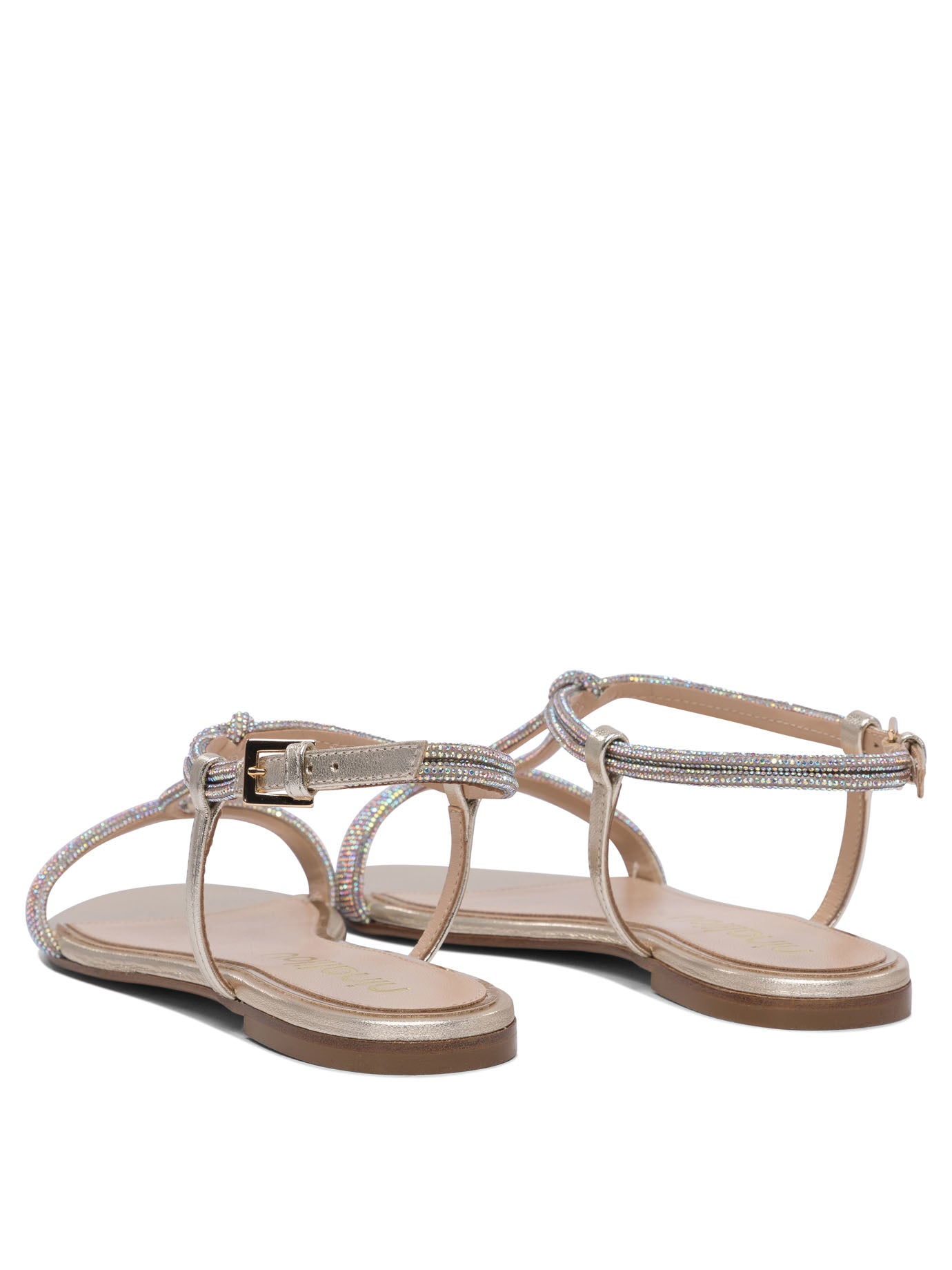 NINALILOU Stylish Leather Mini Sandals for Women