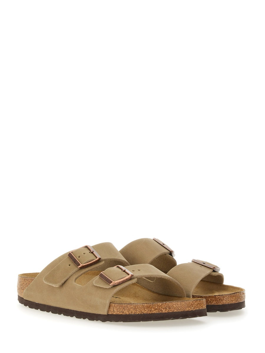 BIRKENSTOCK Oiled Leather Arizona Sandals for Men