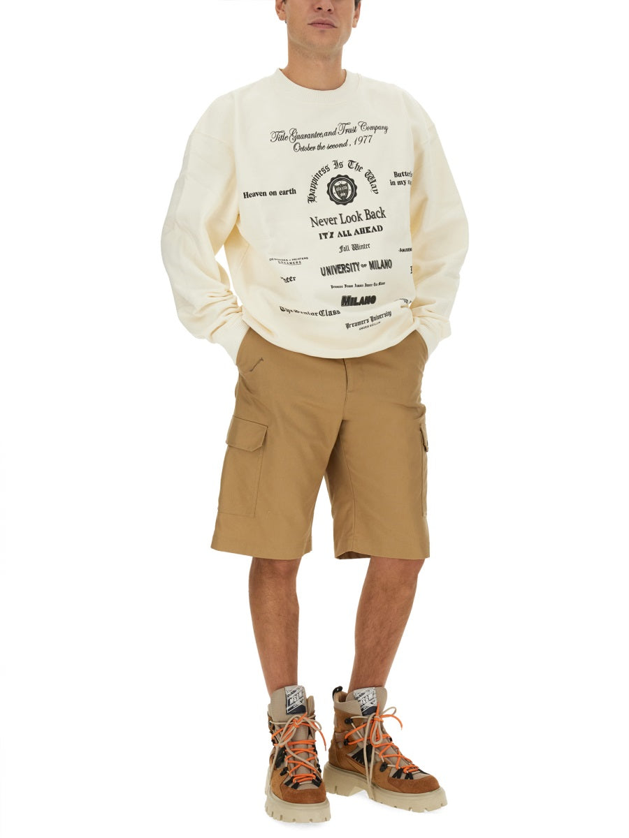 MSGM Logo Sweatshirt - Regular Fit, Size L