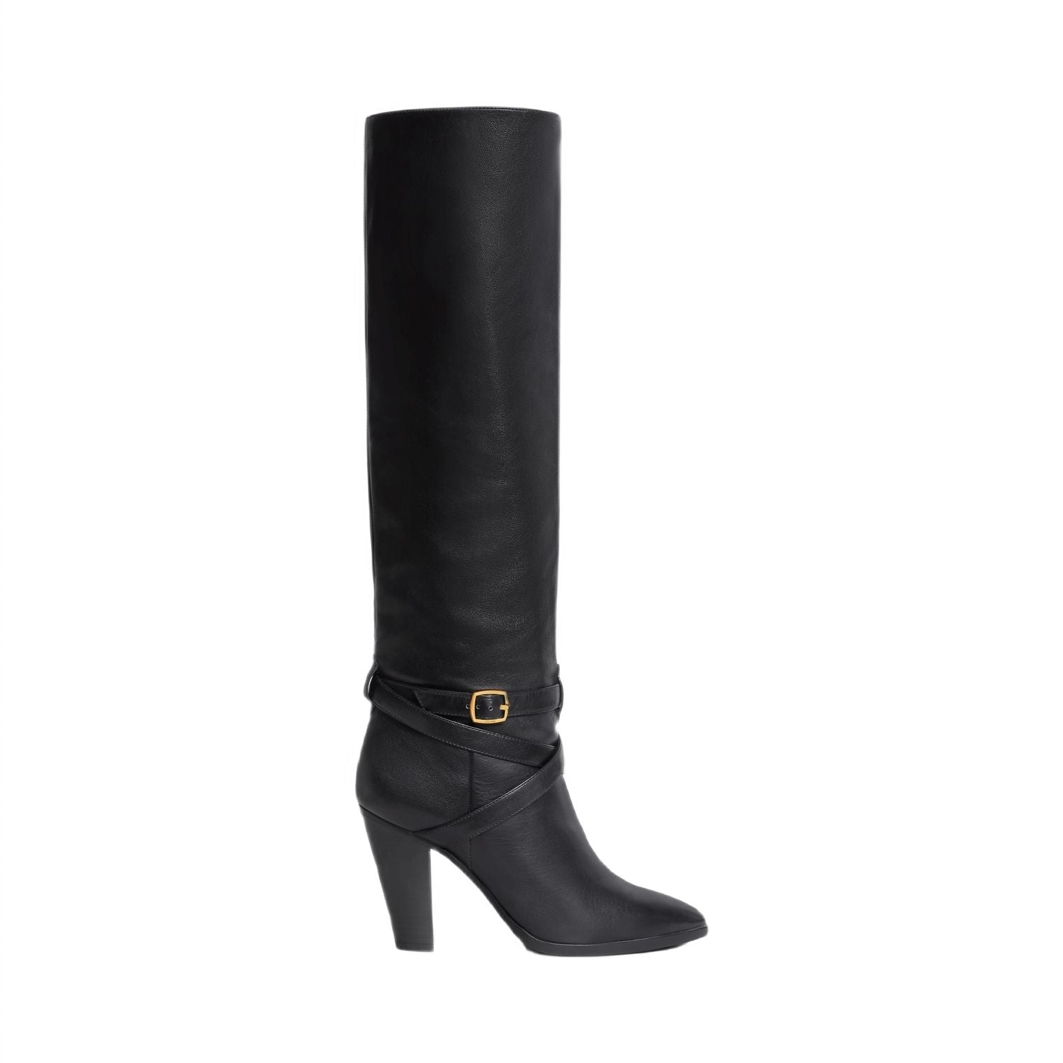 CELINE High Slouchy Buckle Boot