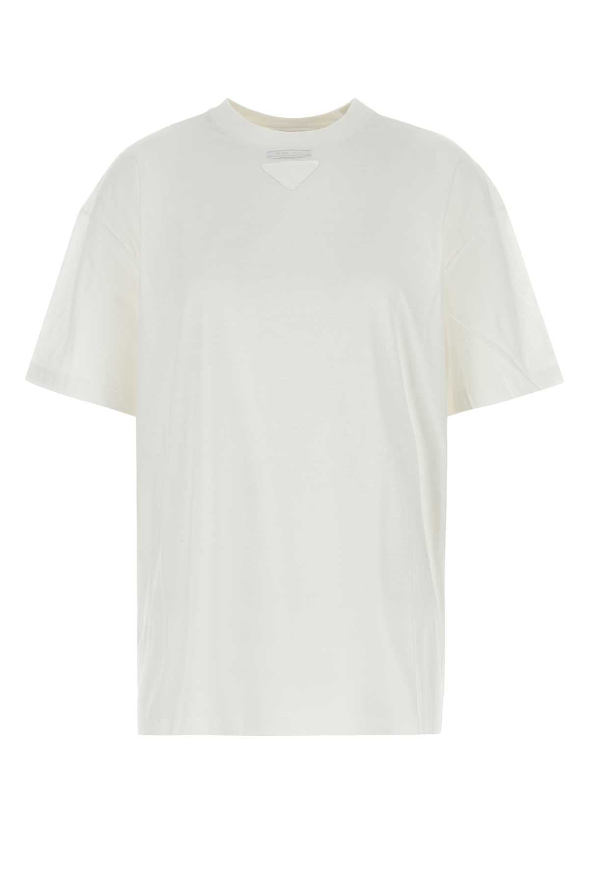 PRADA Oversized Cotton T-Shirt for Women