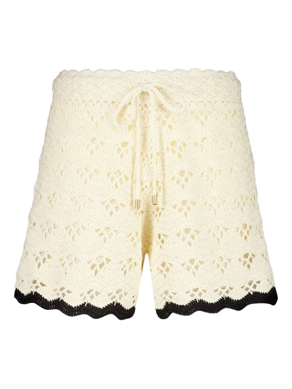 ZIMMERMANN Crochet Mini Shorts