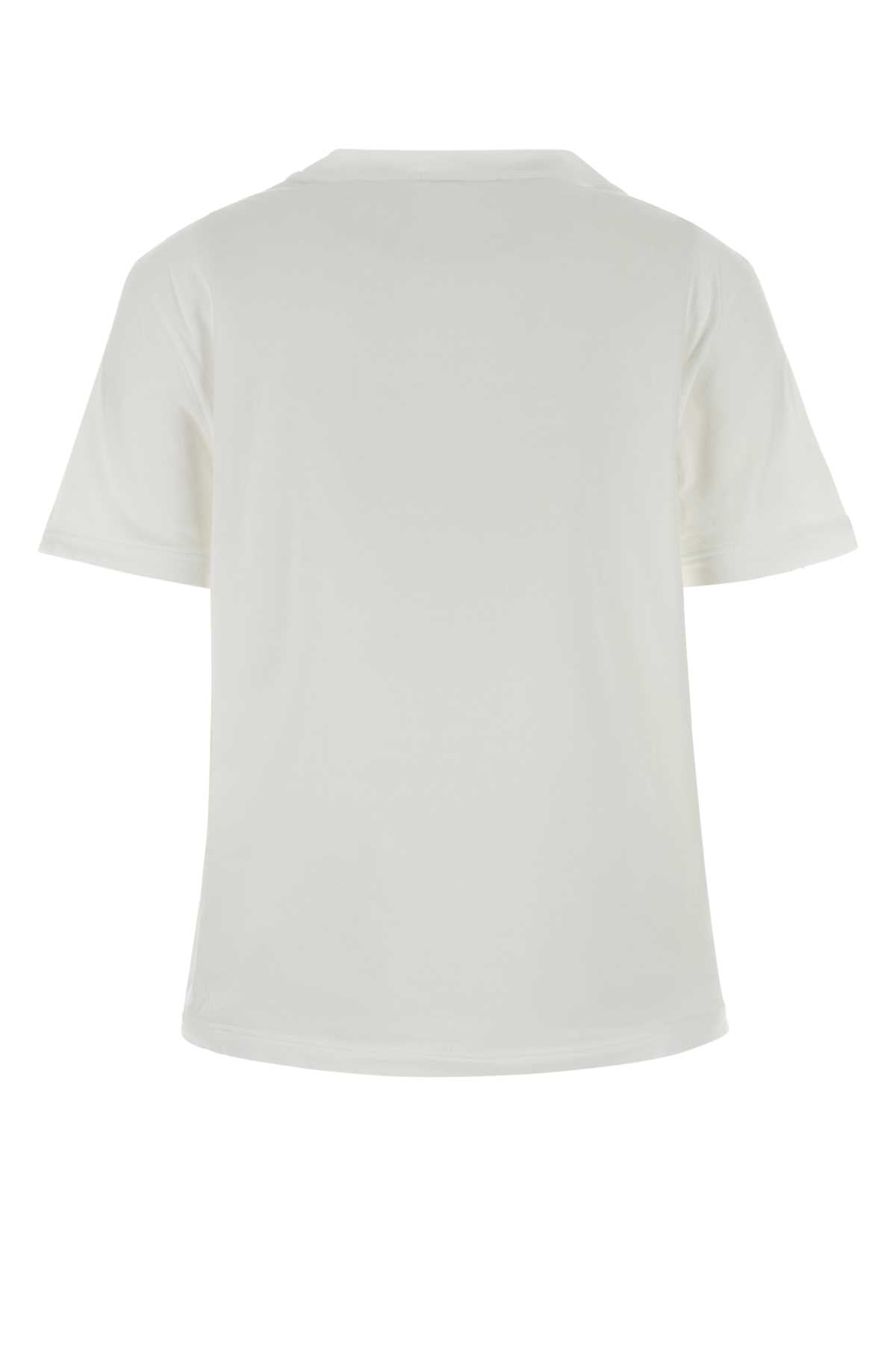 PRADA Cotton T-Shirt for Women - SS26 Collection