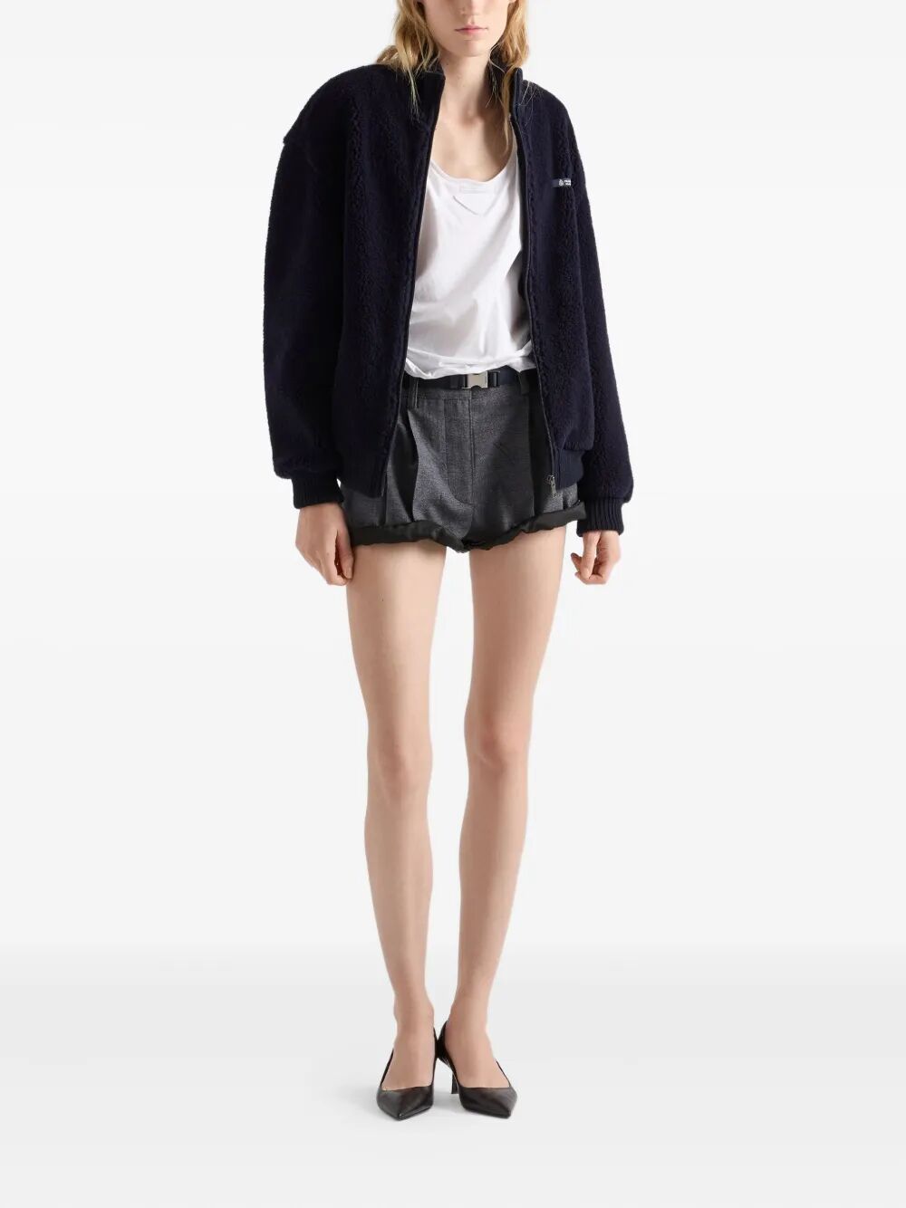 PRADA Cotton Tank Top for Women - SS26