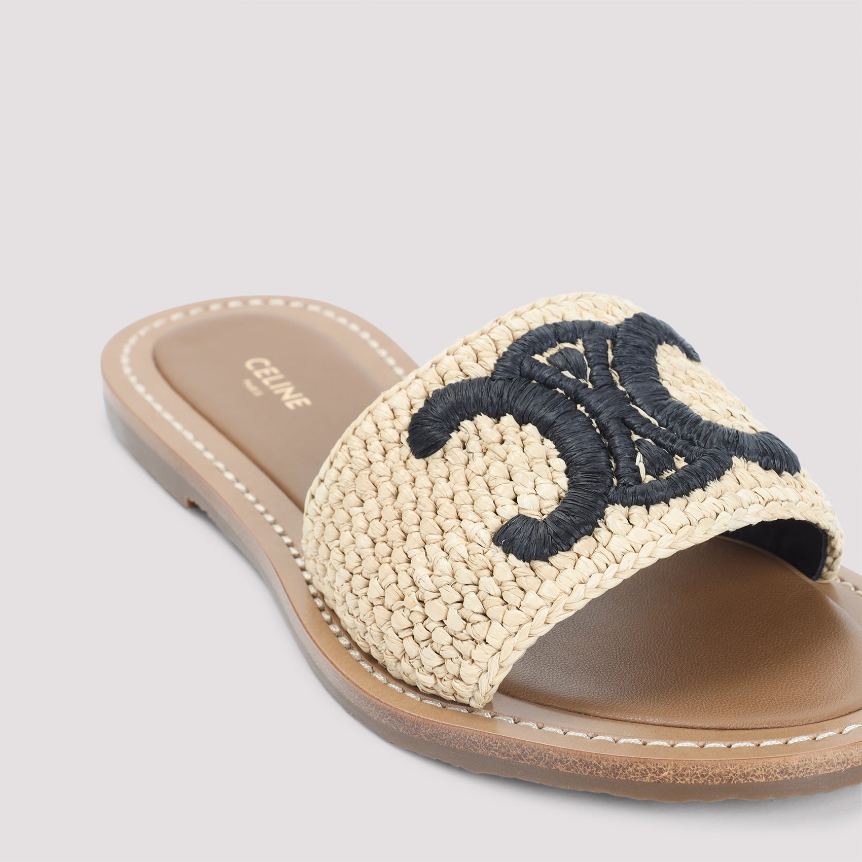 CELINE Triomphe 15 Mini Sandals