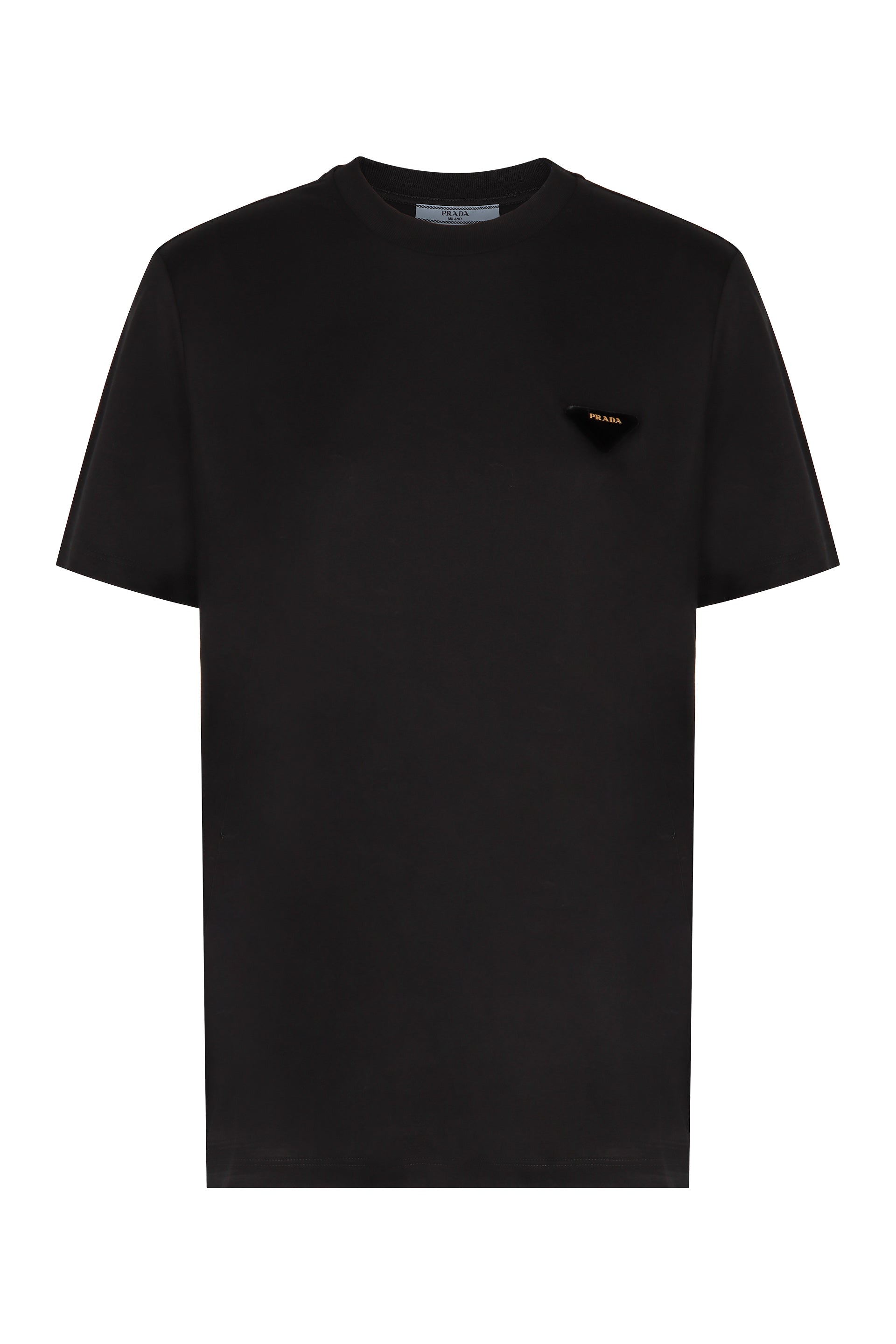 PRADA Cotton Crew-Neck T-Shirt
