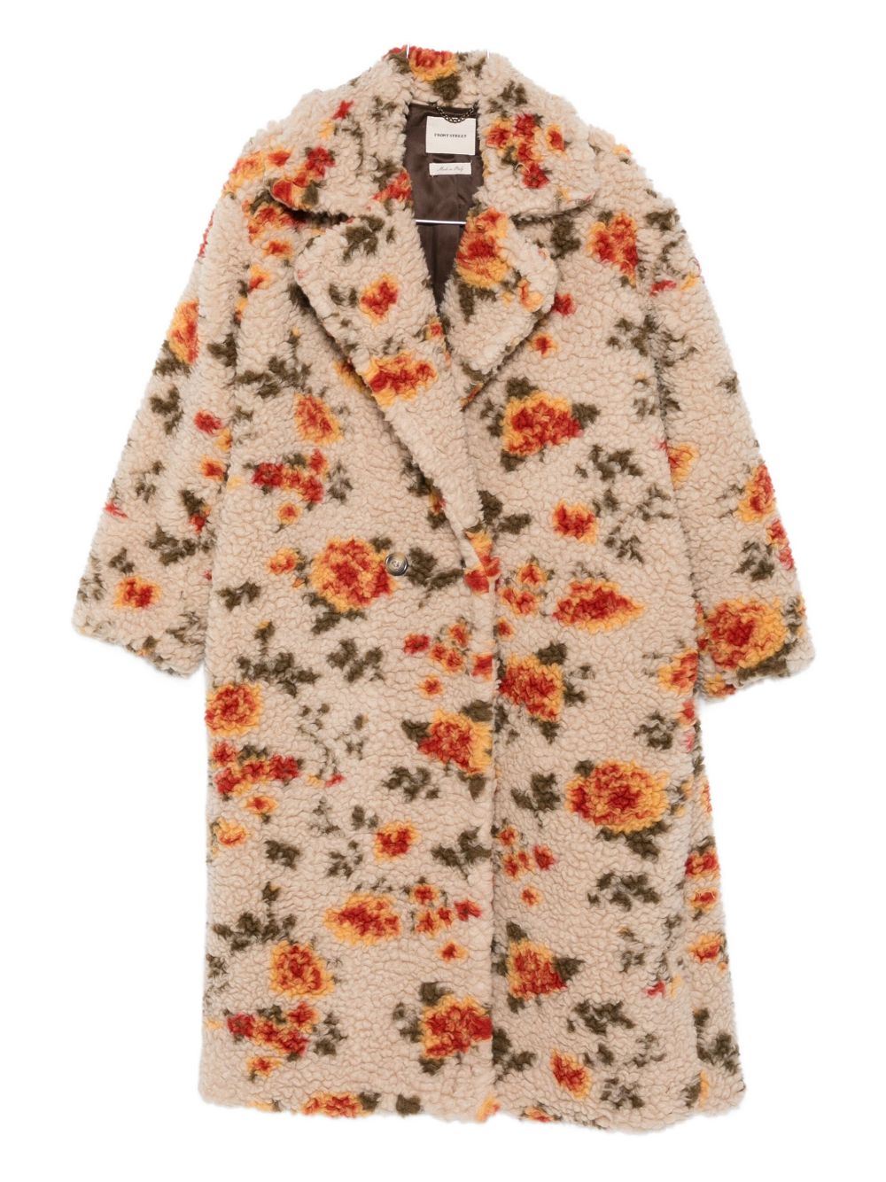 FRONT STREET Floral Print Single-Breasted Jacket - Women’s Outerwear
