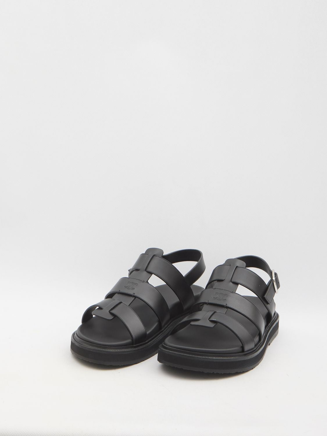 CELINE Triomphe Sandals - Size IT 38