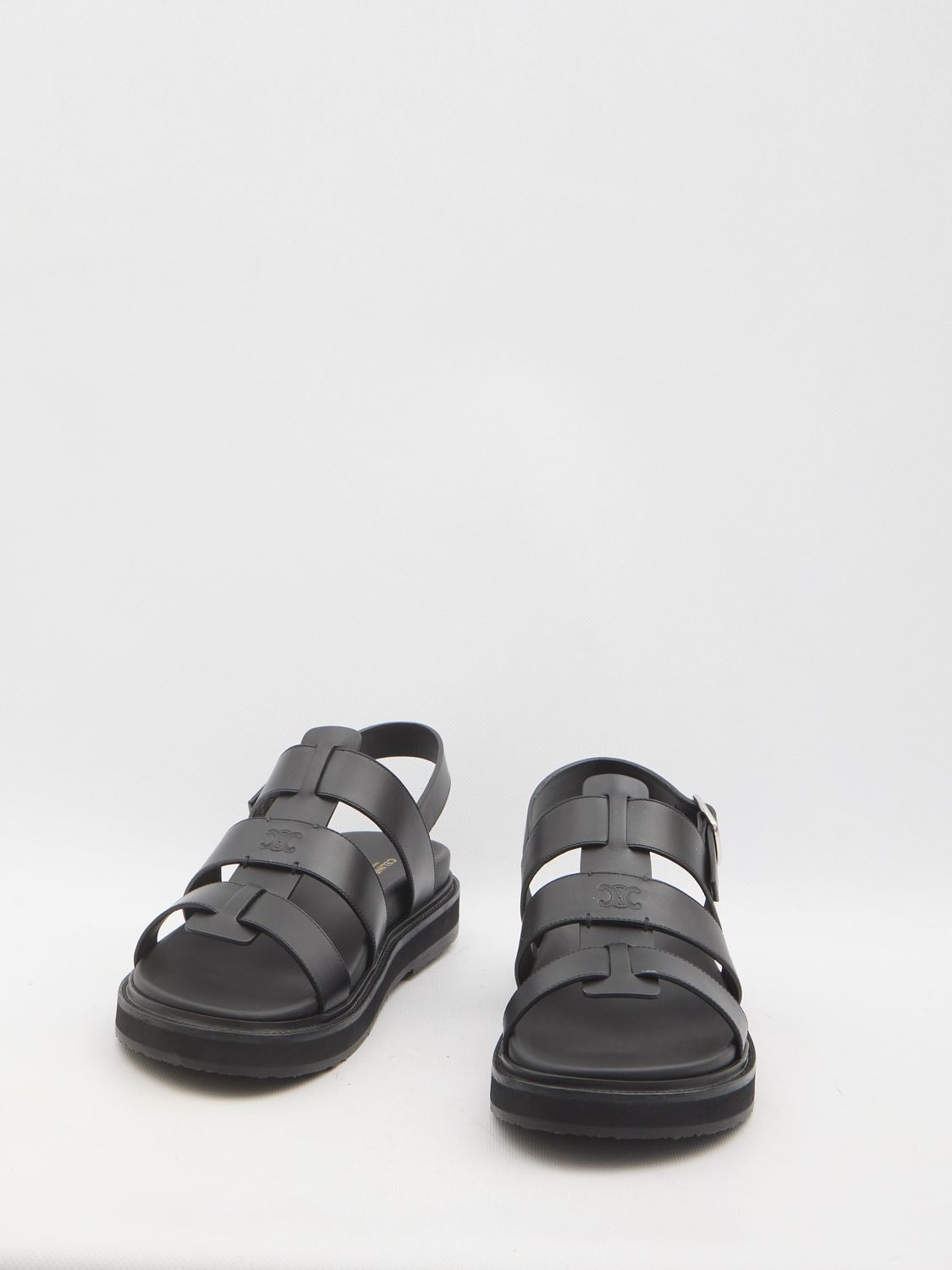 CELINE Triomphe Sandals - Size IT 38