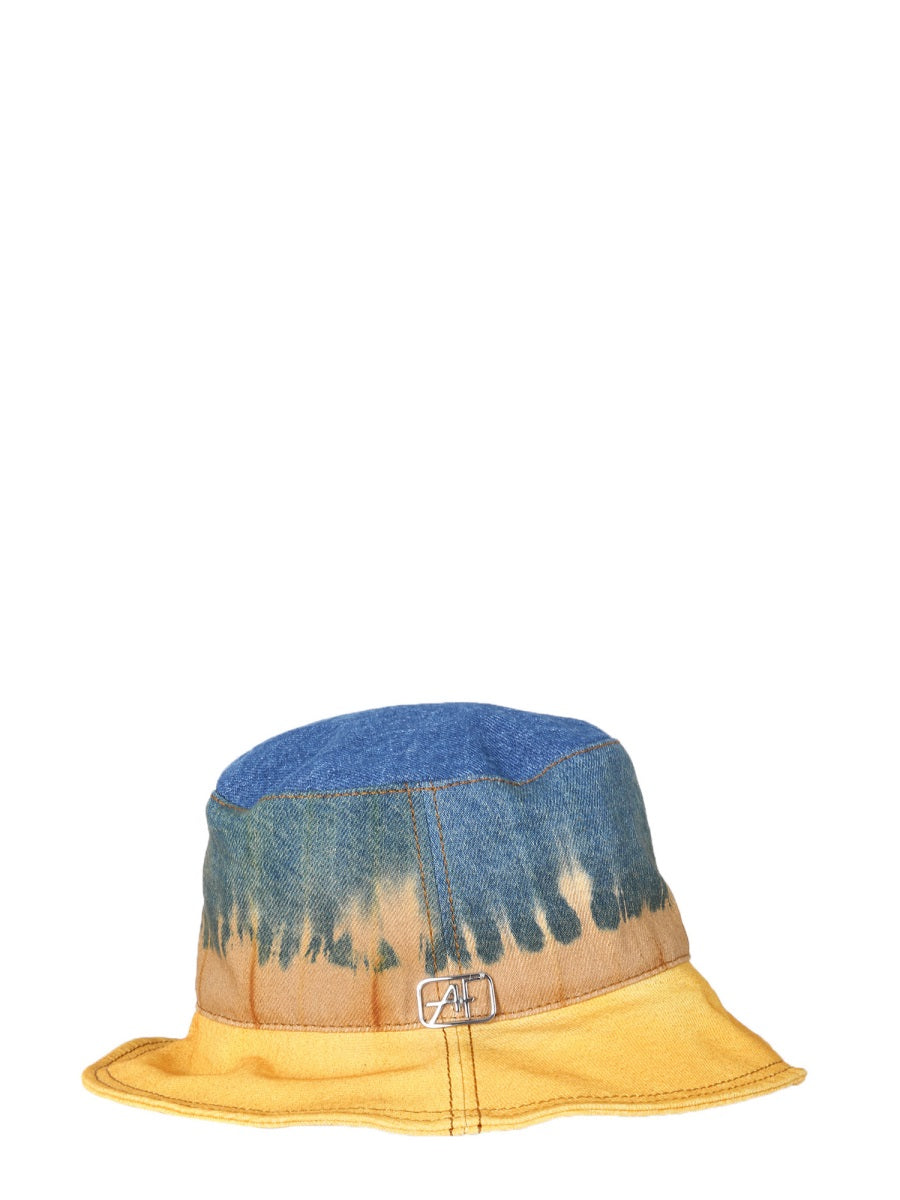 ALBERTA FERRETI Wide Brim Tie Dye Print Bucket Hat