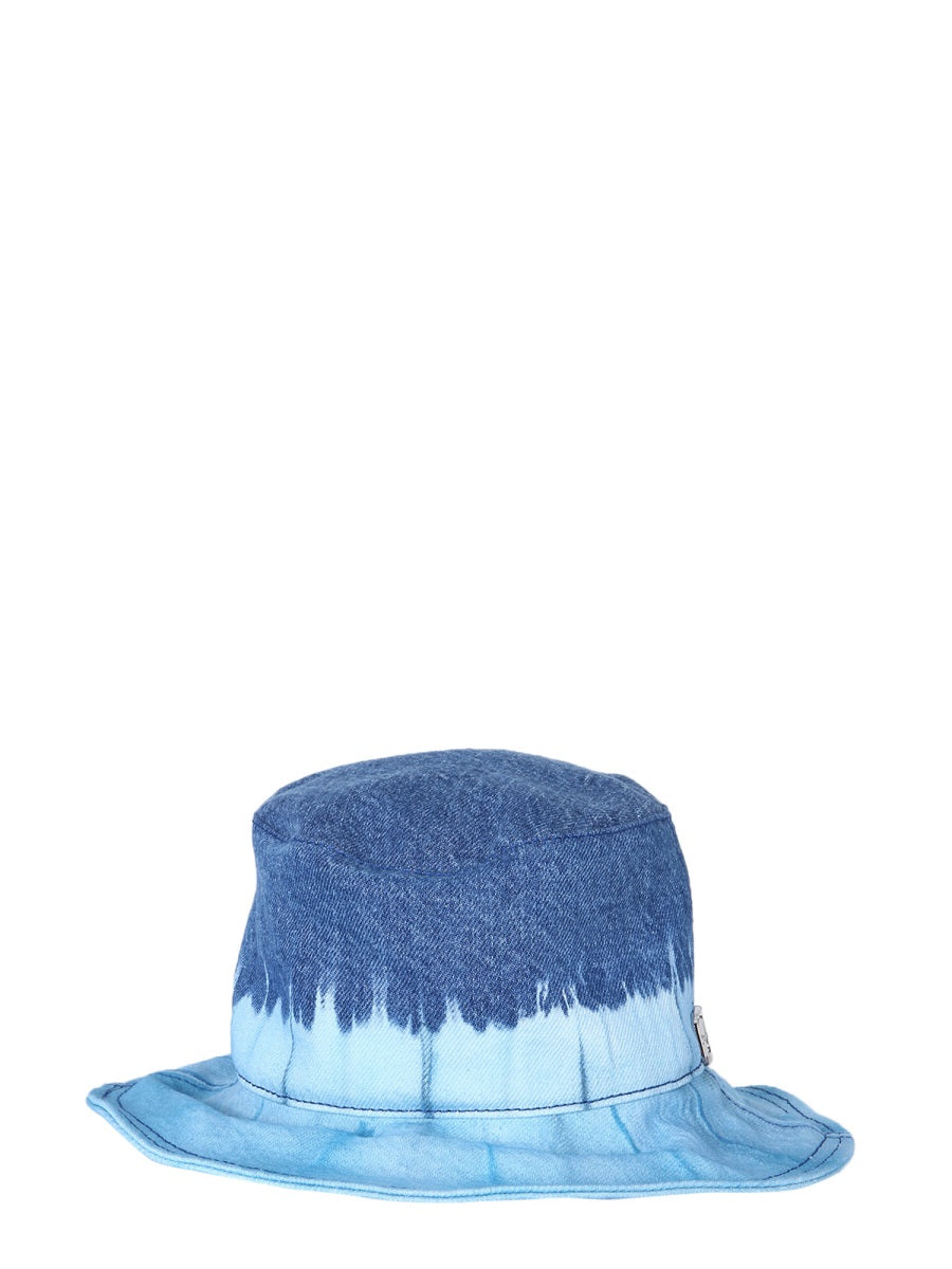 ALBERTA FERRETI Wide Brim Tie Dye Bucket Hat