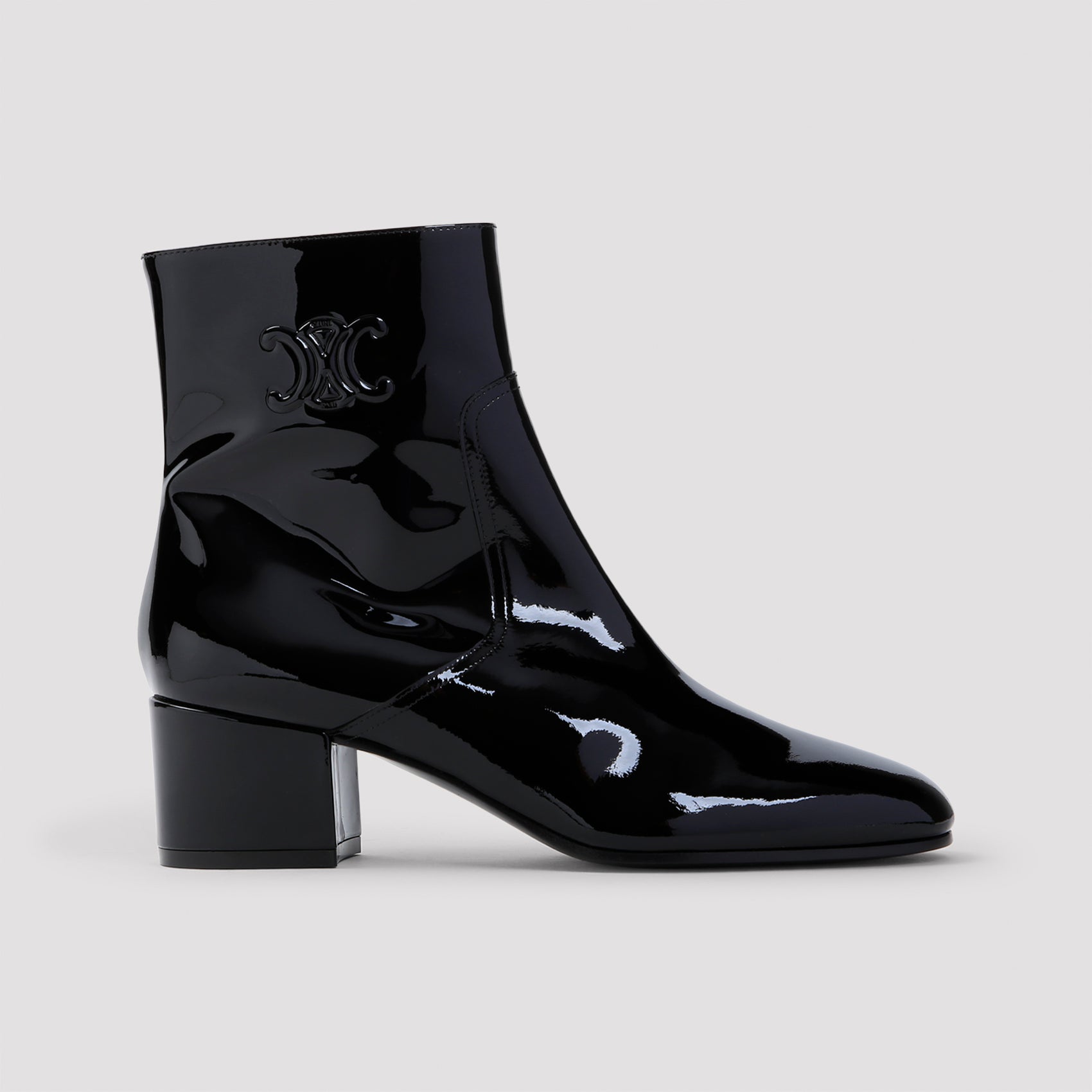 CELINE Triomphe Zipped Boots for Women
