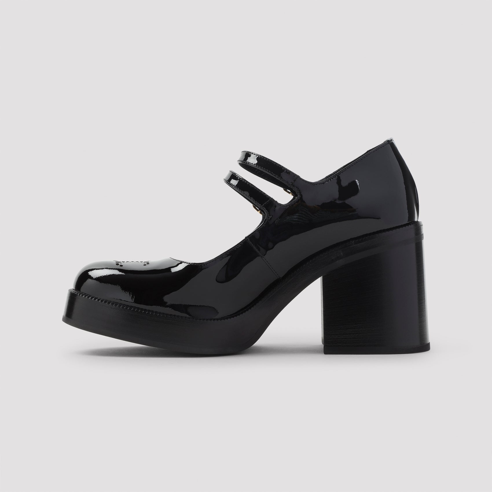 CELINE Perforated 90 Babies Decolletes Pumps